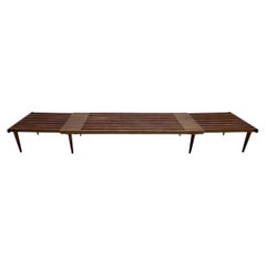 Mid-Century Extending Slat Bench