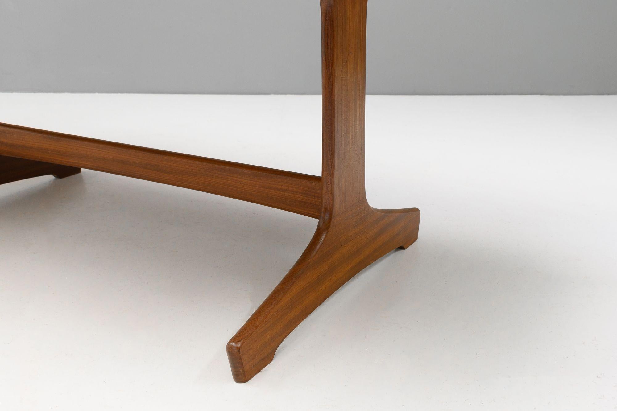 Teak Mid-Century Extending Table by Vanson For Sale