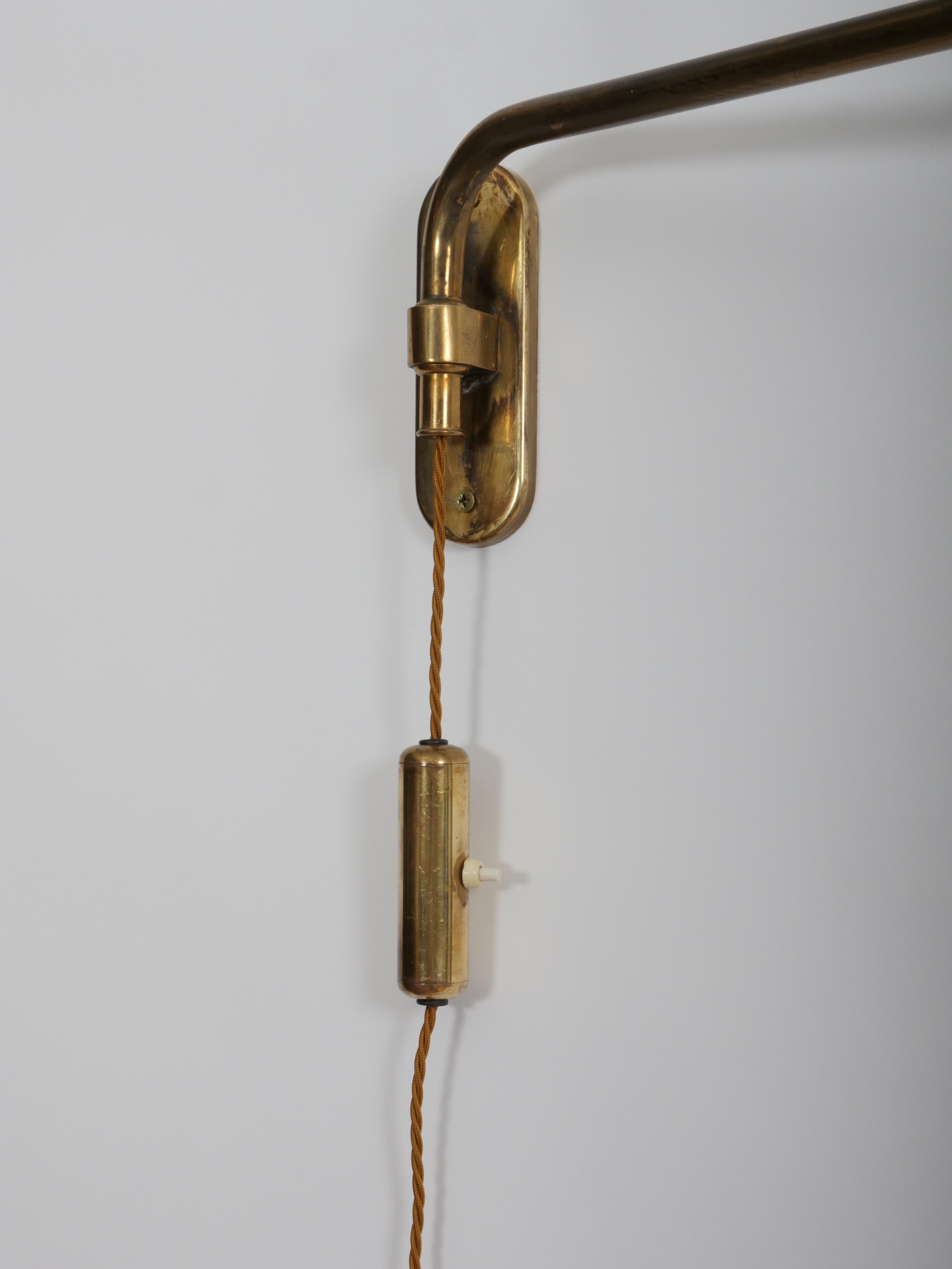 Mid-Century Modern Milieu du siècle Applique à rallonge. c1950 Italie en vente