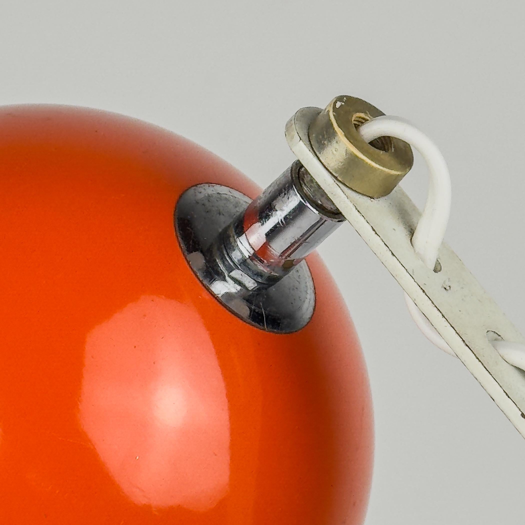 Augapfel-Schreibtischlampe, Italien, 1970er Jahre im Angebot 3