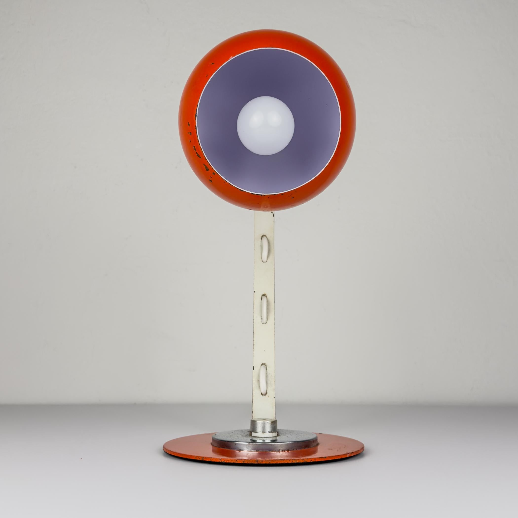 Augapfel-Schreibtischlampe, Italien, 1970er Jahre im Angebot 7