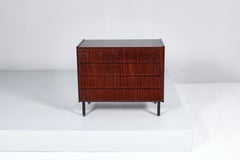 Midcentury F. Graffi for Home Torino Wooden Chest of Drawers, Italy, 60s