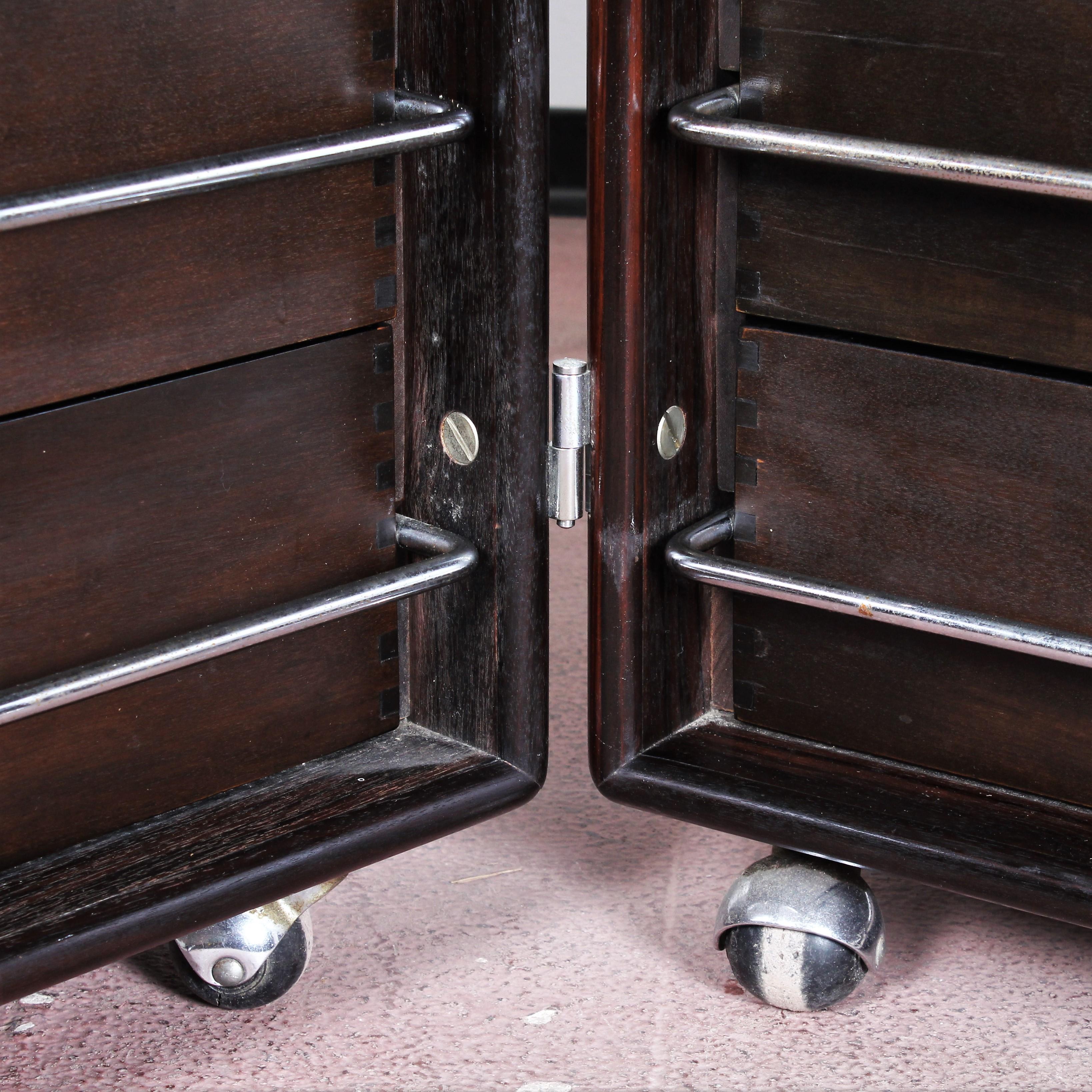 Mid-Century F. Lenci Bernini Chest of Drawers with Dressing Table, Italy 70s 4