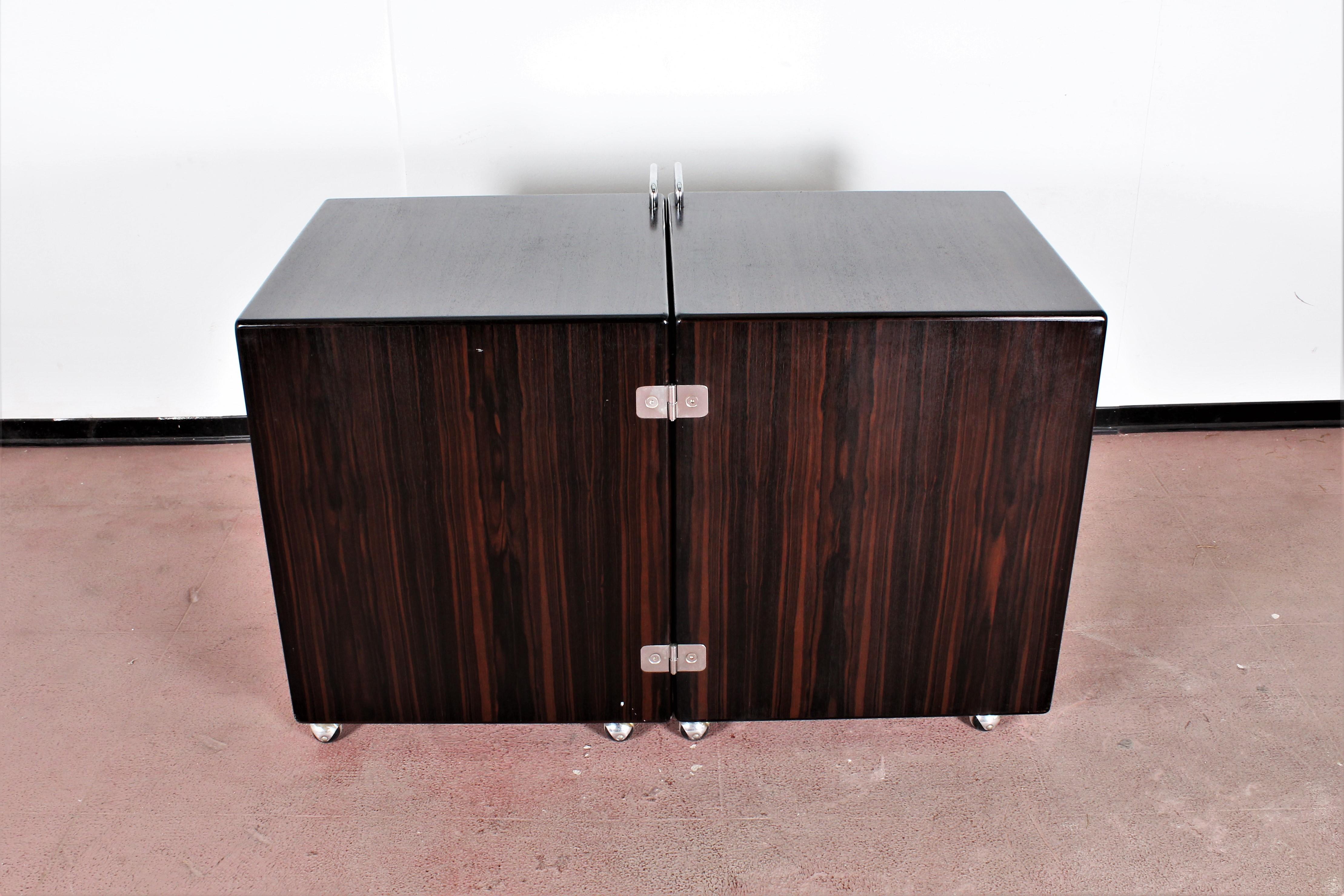 Mid-Century F. Lenci Bernini Chest of Drawers with Dressing Table, Italy 70s 5