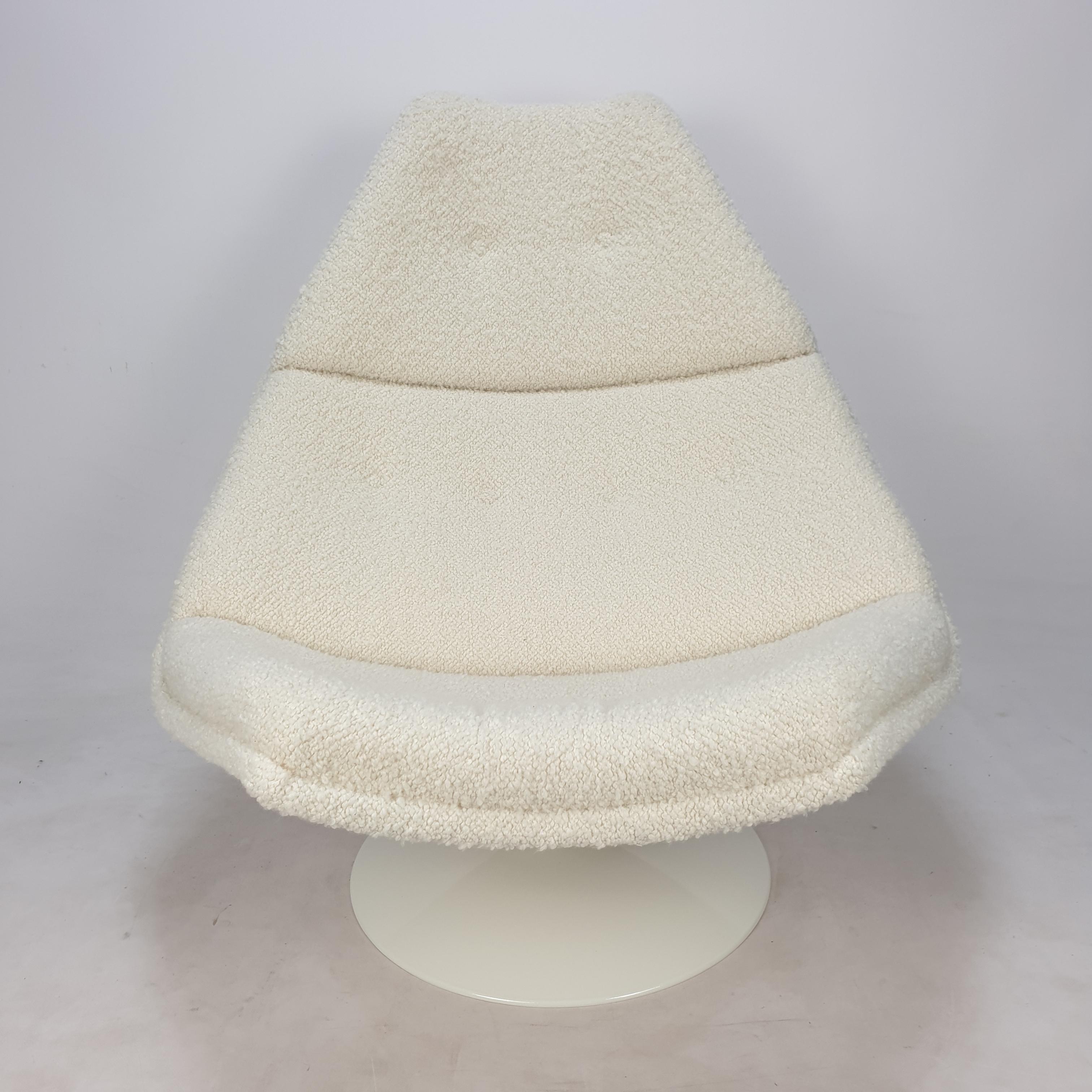 Dutch Mid Century F510 Lounge Chair by Geoffrey Harcourt for Artifort, 1960s For Sale