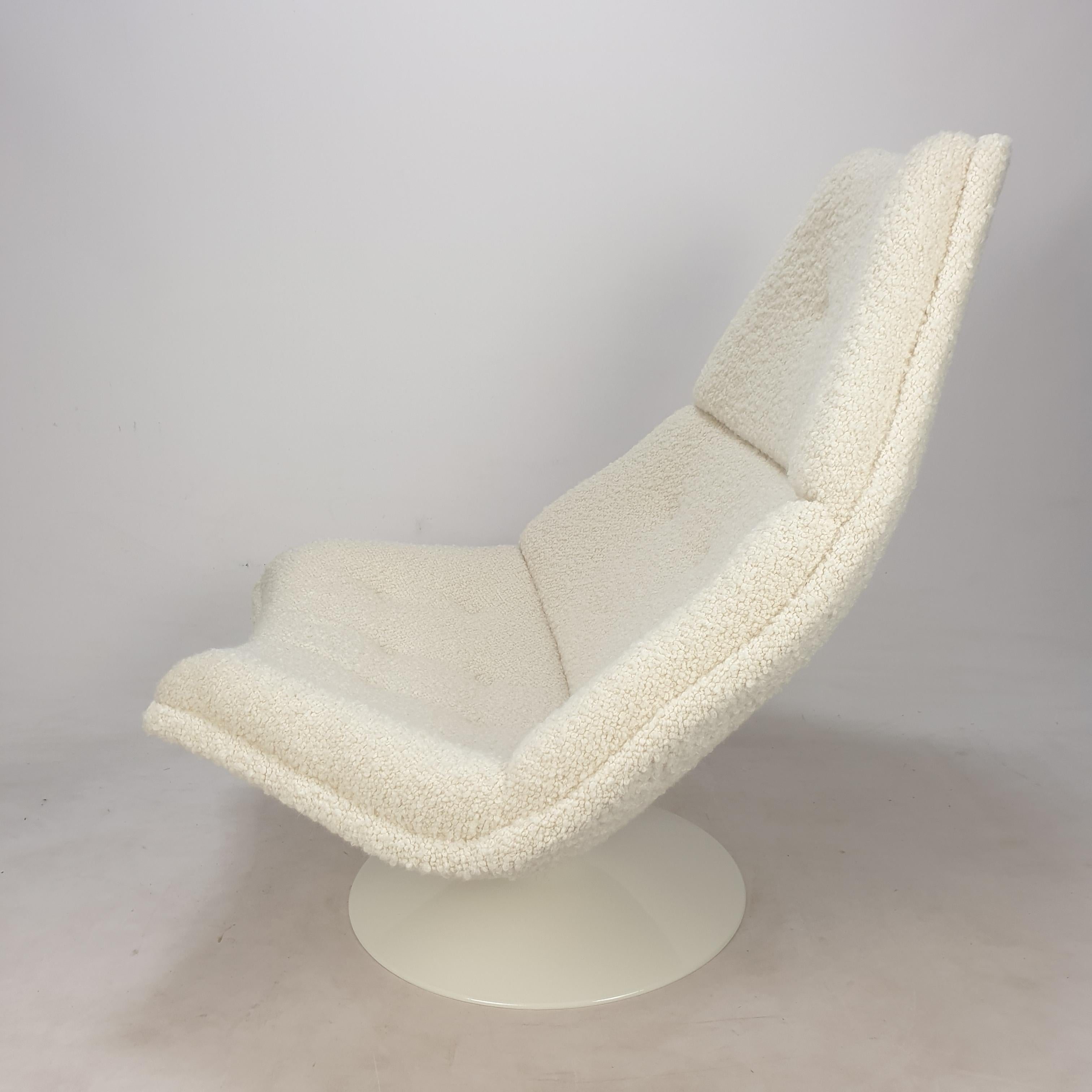 Mid Century F510 Lounge Chair by Geoffrey Harcourt for Artifort, 1960s In Excellent Condition For Sale In Oud Beijerland, NL