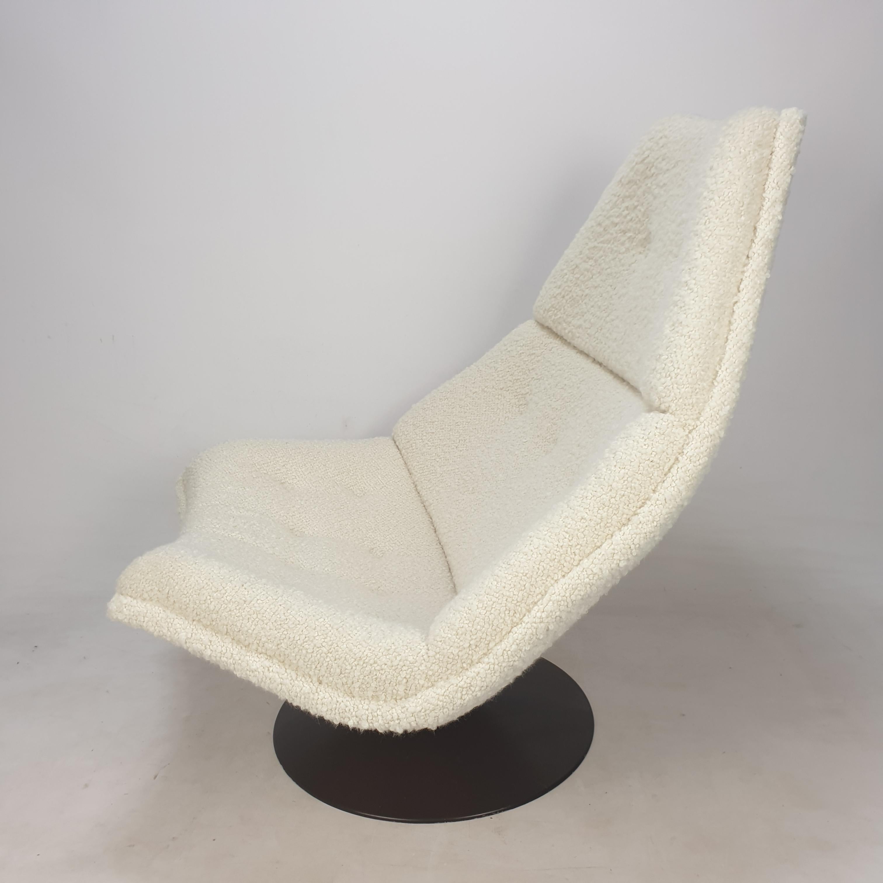 Mid-20th Century Mid Century F510 Lounge Chair by Geoffrey Harcourt for Artifort, 1960s For Sale