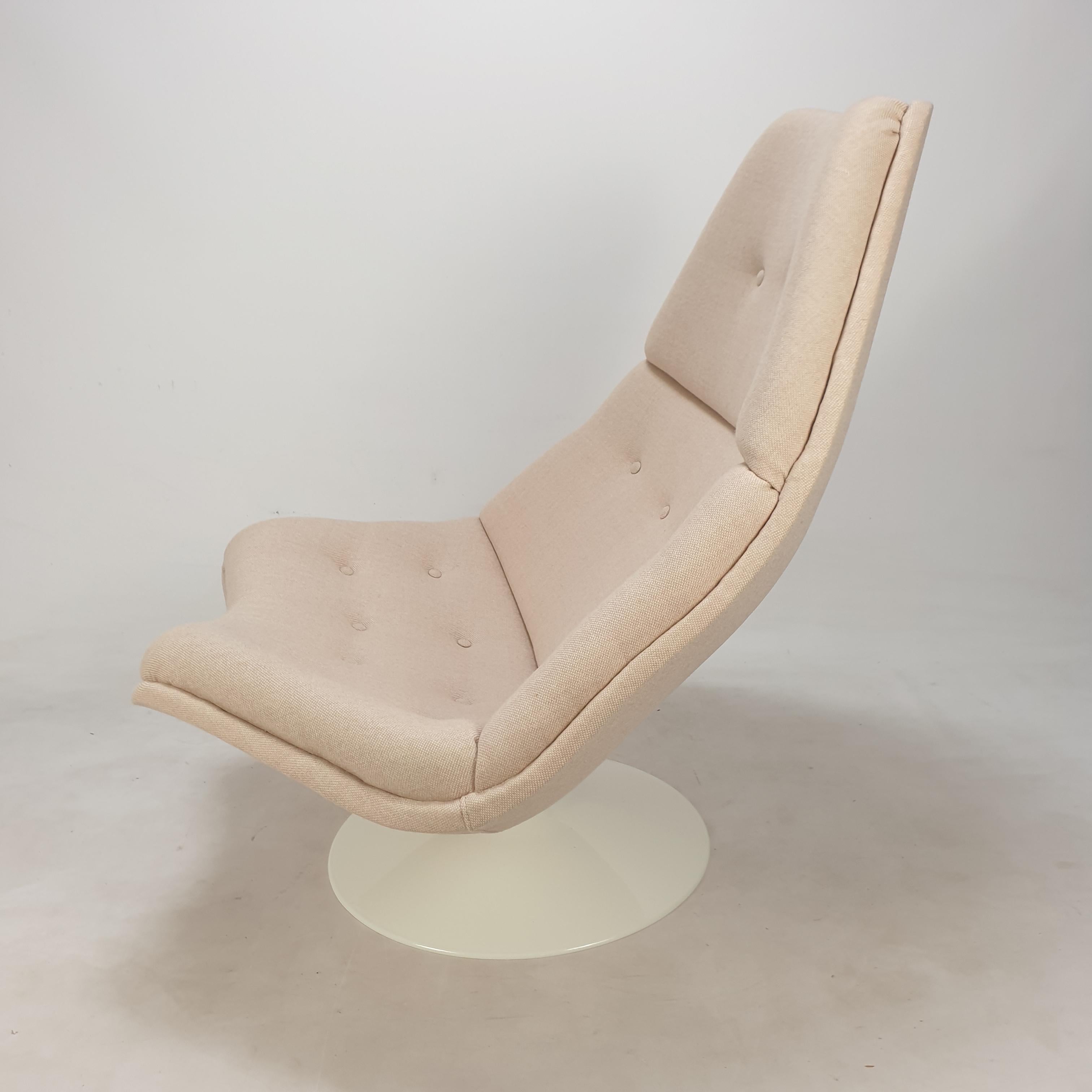 Dutch Mid-Century F510 Lounge Chair by Geoffrey Harcourt for Artifort, 1960s For Sale