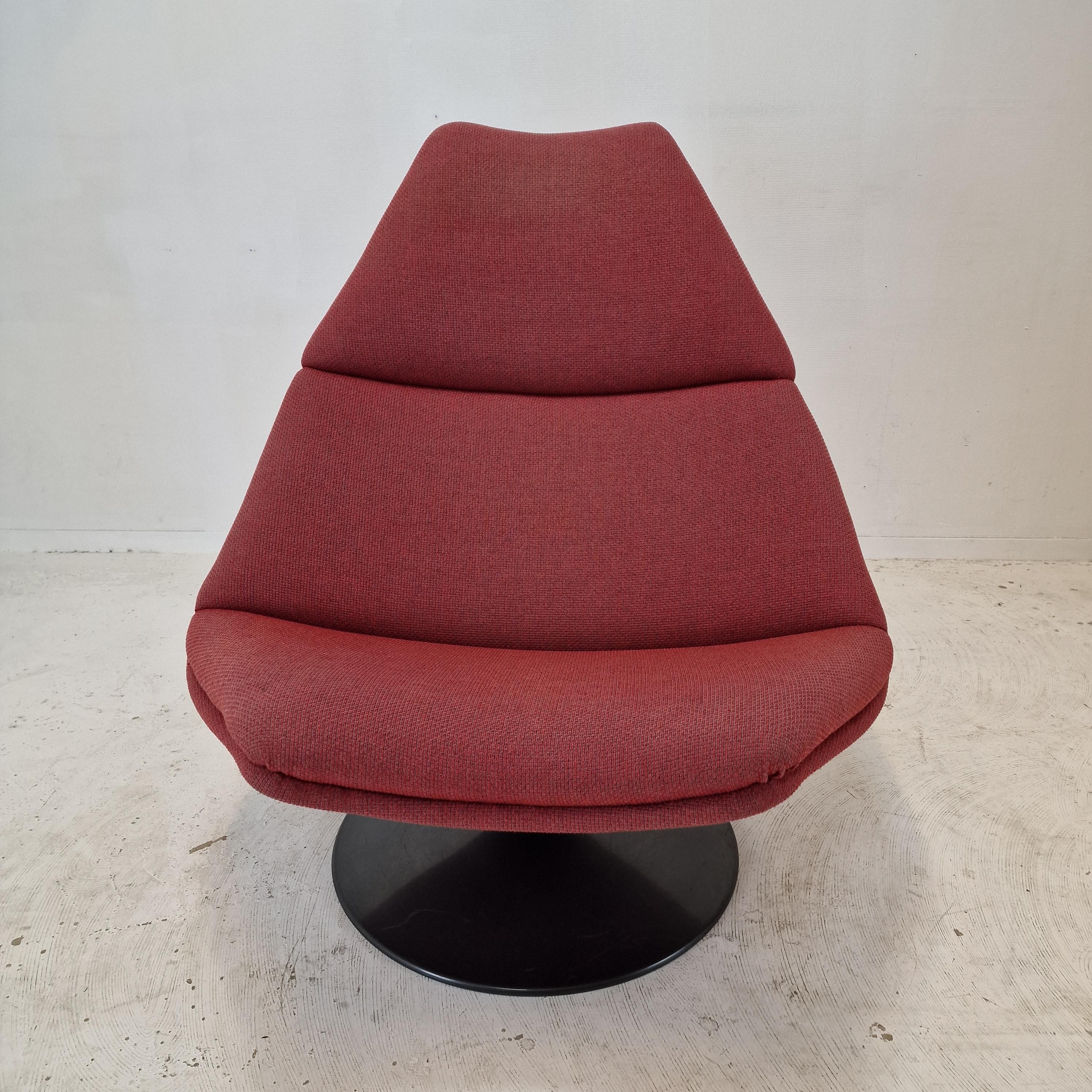 Mid-Century Modern Mid Century F510 Lounge Chair by Geoffrey Harcourt for Artifort, 1970s For Sale