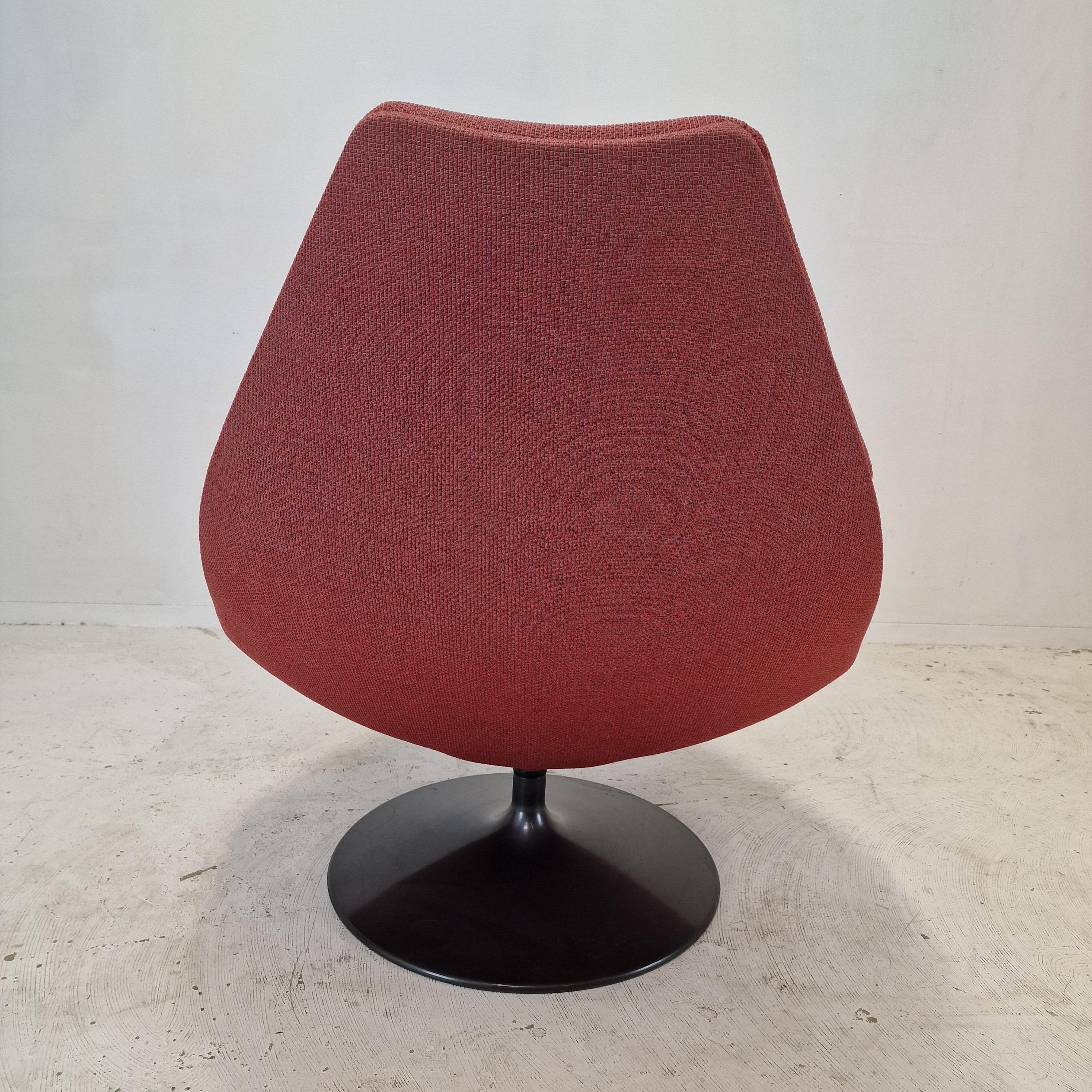 Late 20th Century Mid Century F510 Lounge Chair by Geoffrey Harcourt for Artifort, 1970s For Sale