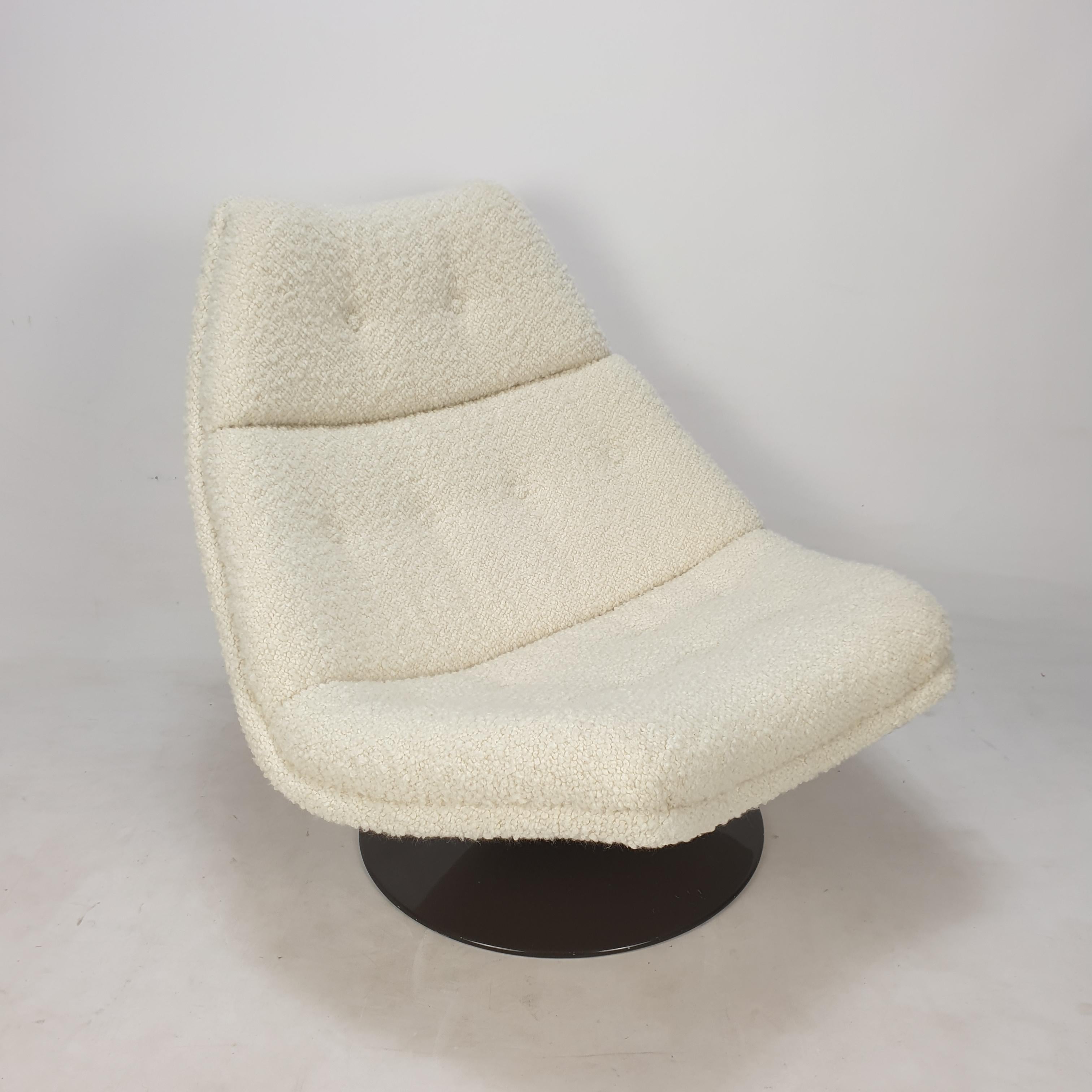 Mid-Century Modern Mid Century F511 Lounge Chair by Geoffrey Harcourt for Artifort, 1960s For Sale