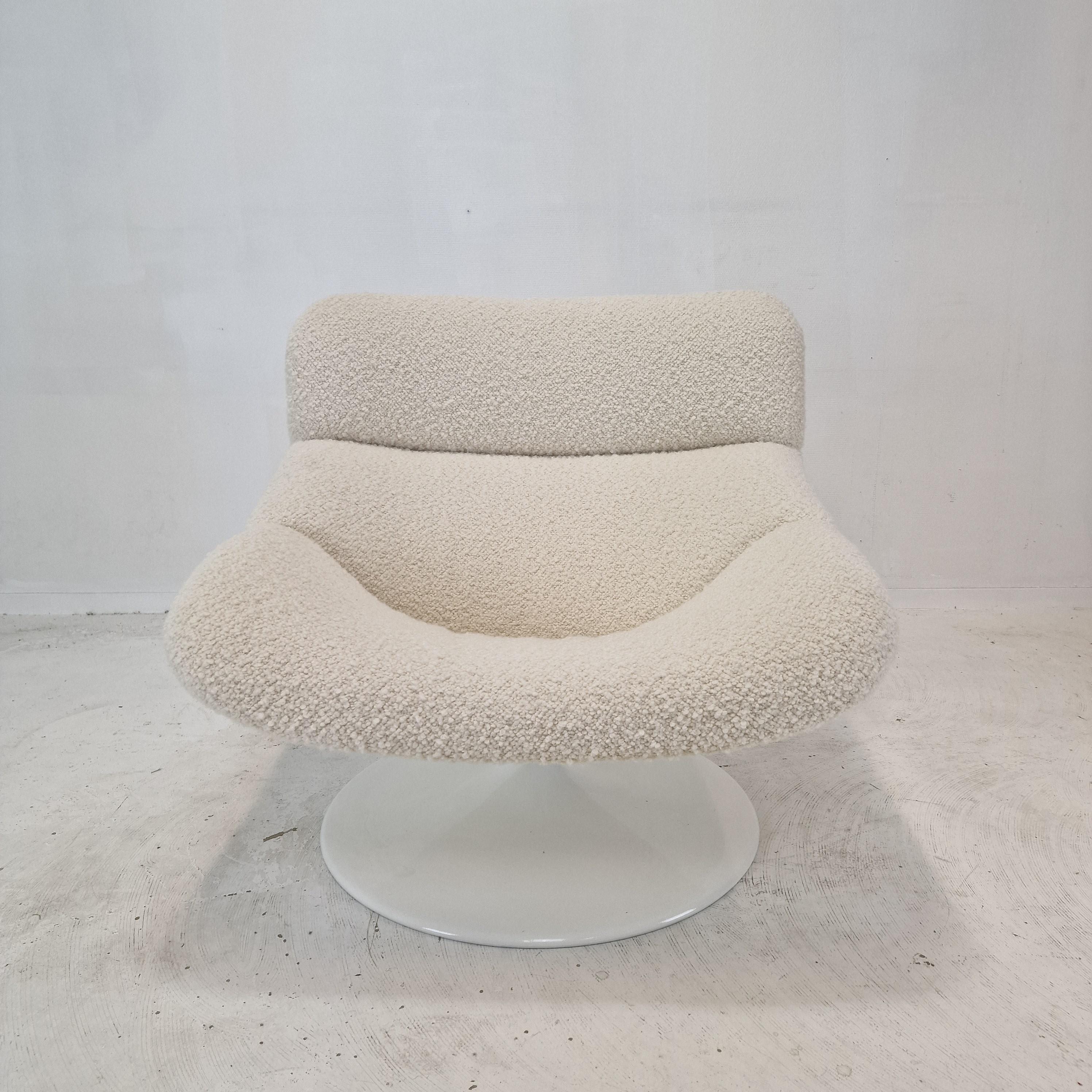 Néerlandais Fauteuil de salon F518 du milieu du siècle dernier de Geoffrey Harcourt pour Artifort, 1970 en vente