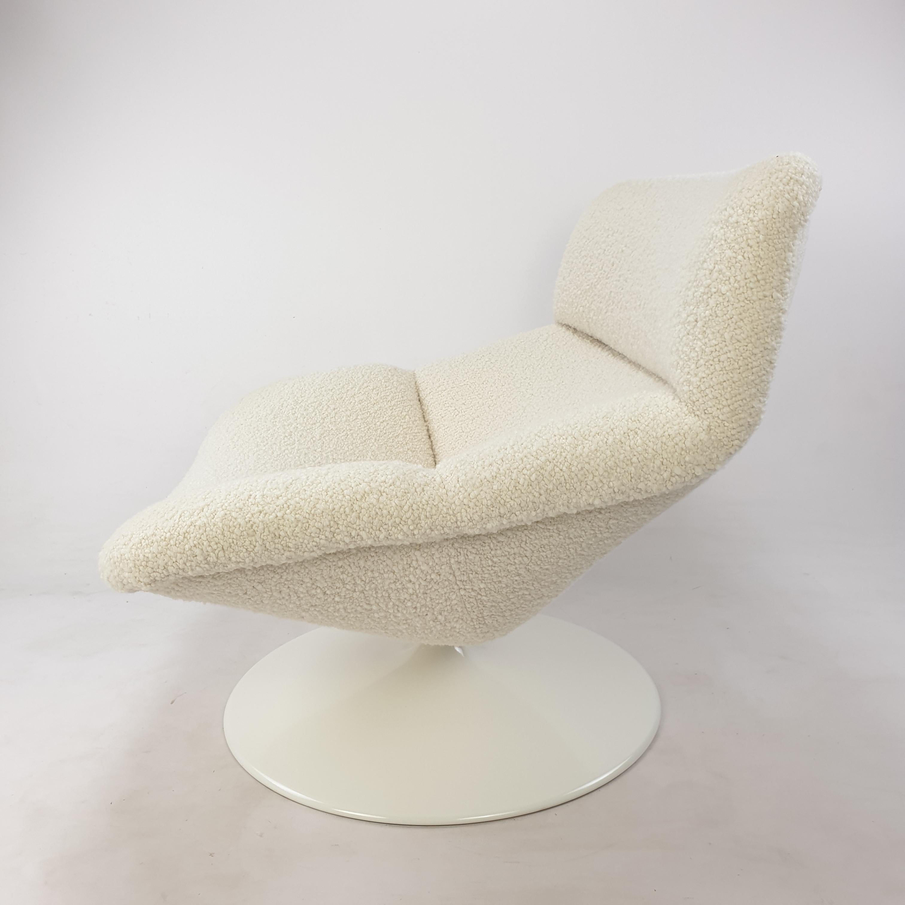 Mid Century F518 Lounge Chair by Geoffrey Harcourt for Artifort, 1970s In Excellent Condition In Oud Beijerland, NL