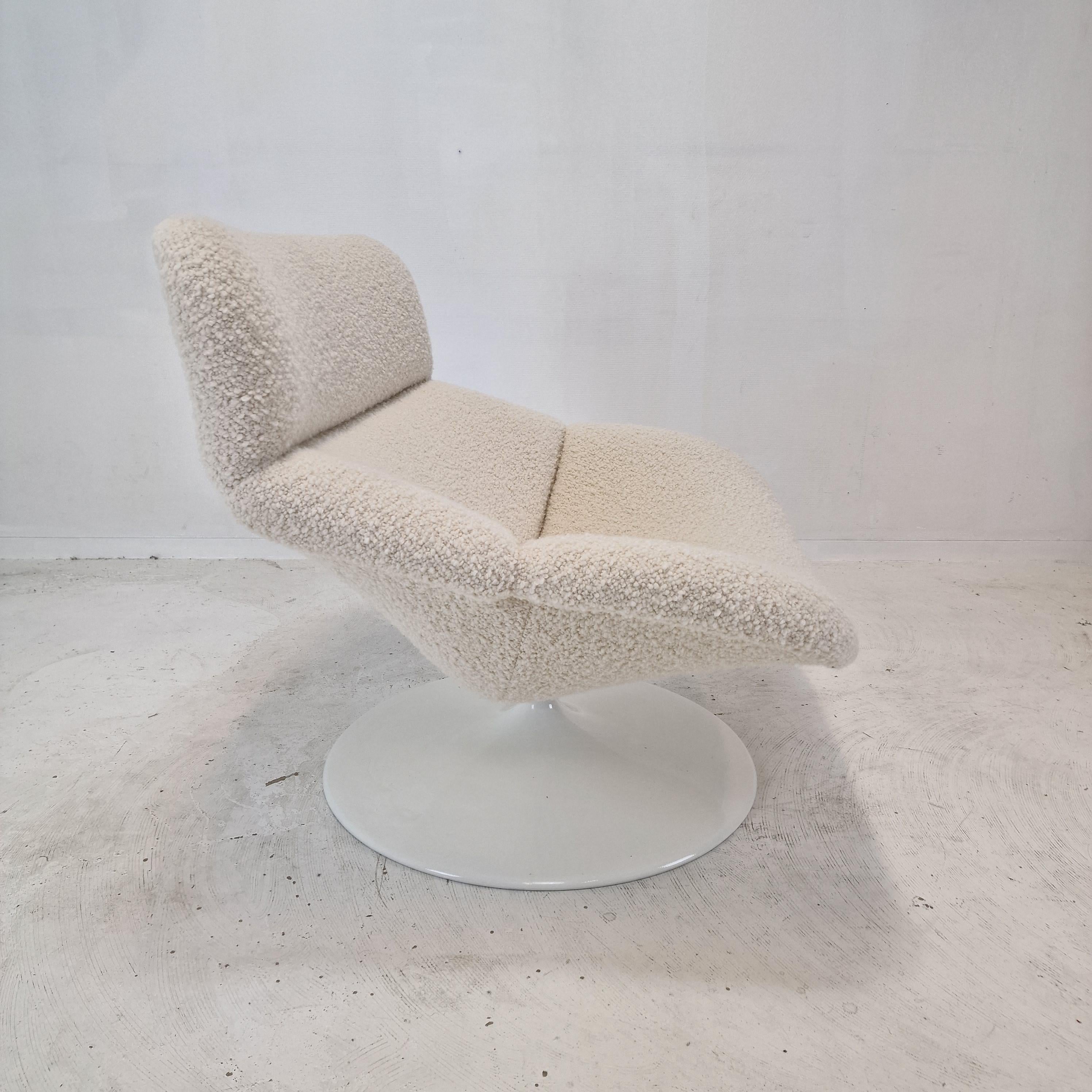 Late 20th Century Midcentury F518 Lounge Chair by Geoffrey Harcourt for Artifort, 1970s For Sale