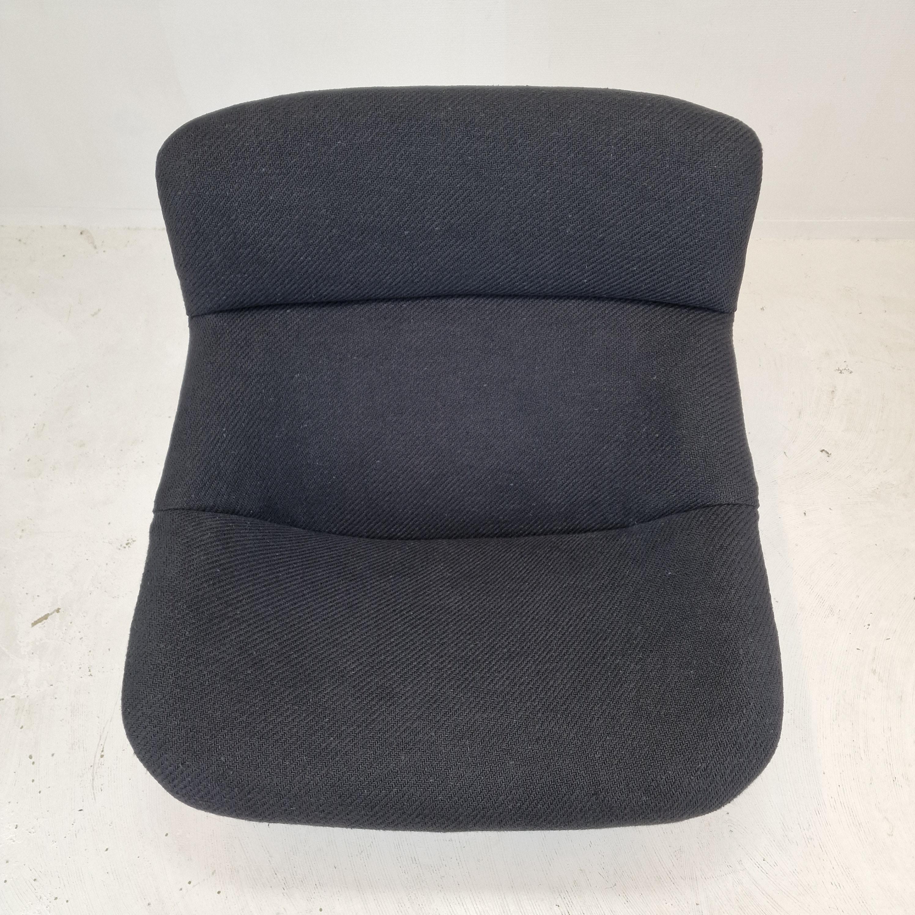 Mid Century F518 Lounge Chair by Geoffrey Harcourt for Artifort, 1970s For Sale 2