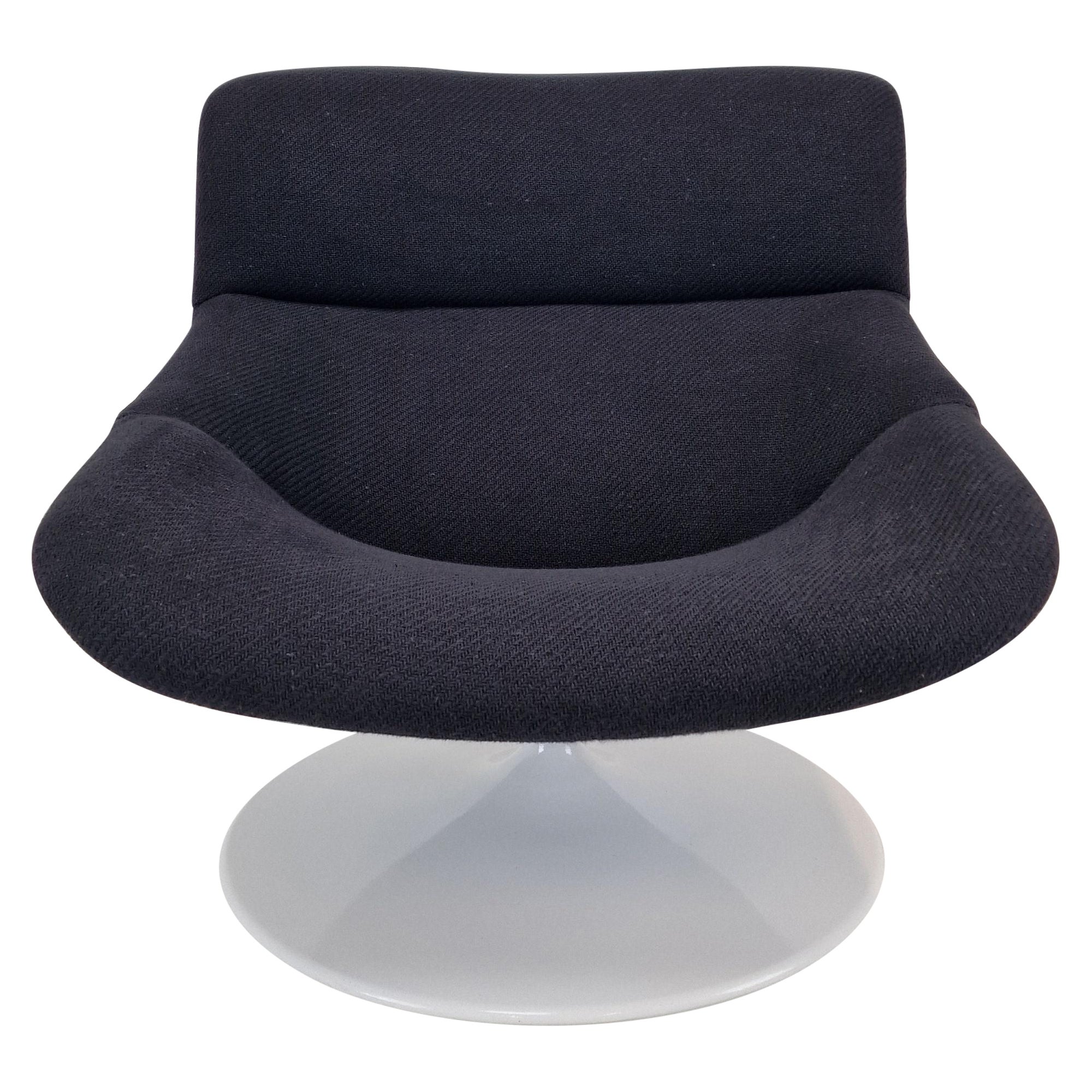 Silla de salón Mid Century F518 de Geoffrey Harcourt para Artifort, años 70