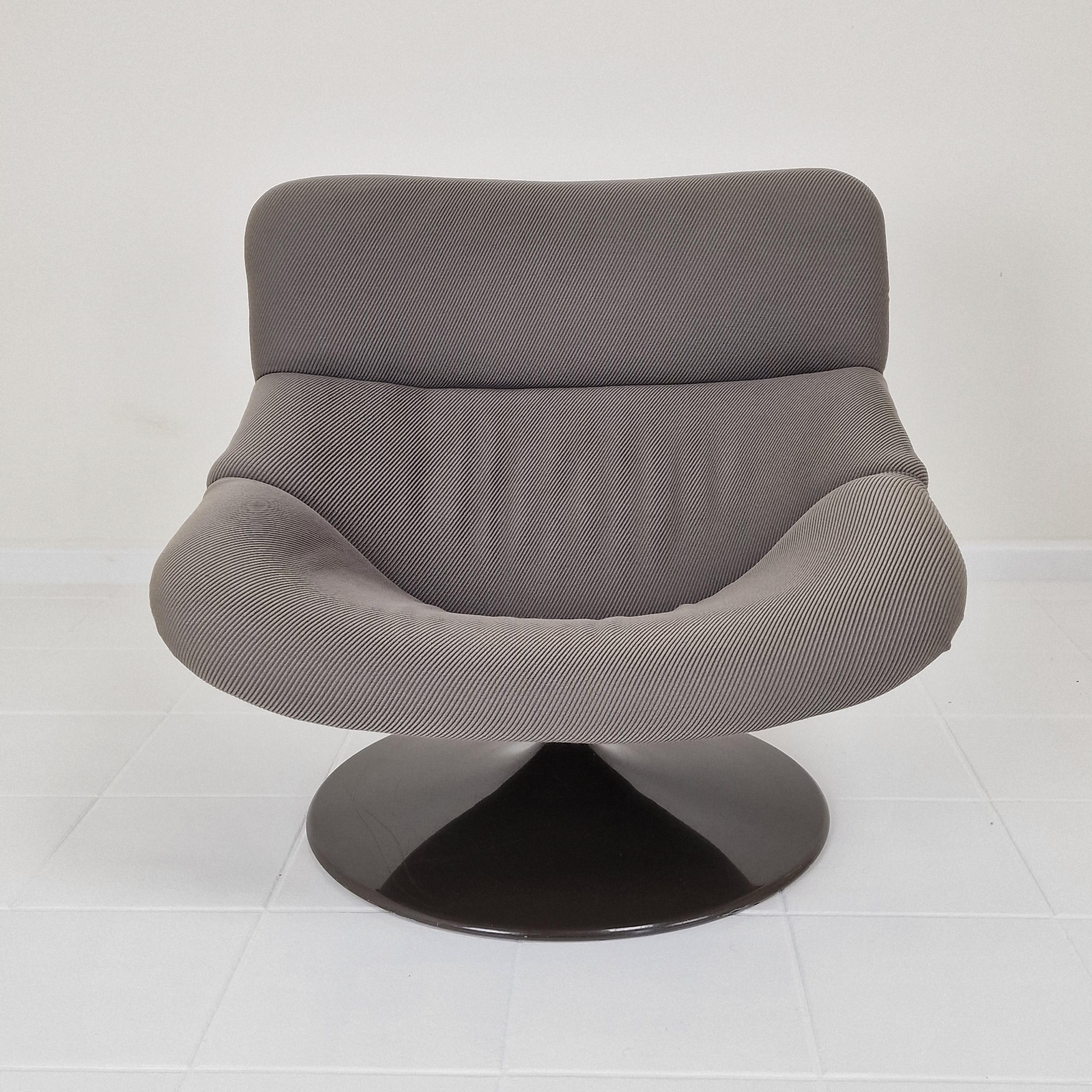 Dutch Mid Century F518 Lounge Chair by Geoffrey Harcourt for Artifort, 1980s For Sale