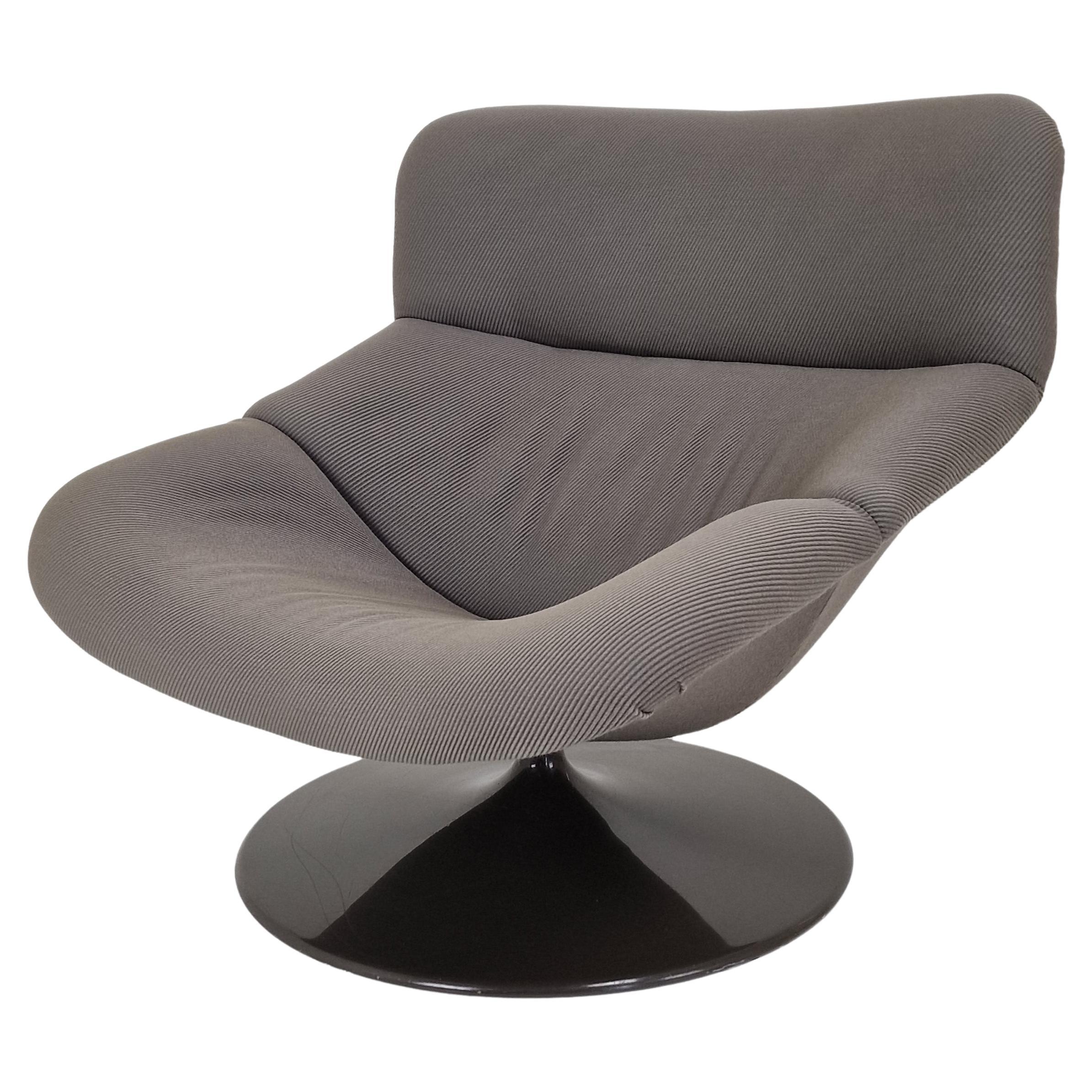 Silla de salón Mid Century F518 de Geoffrey Harcourt para Artifort, años 80