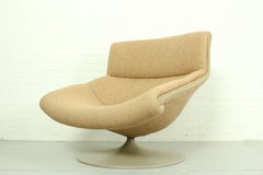 Fauteuil pivotant F520 du milieu du siècle dernier de Geoffrey Harcourt pour Artifort