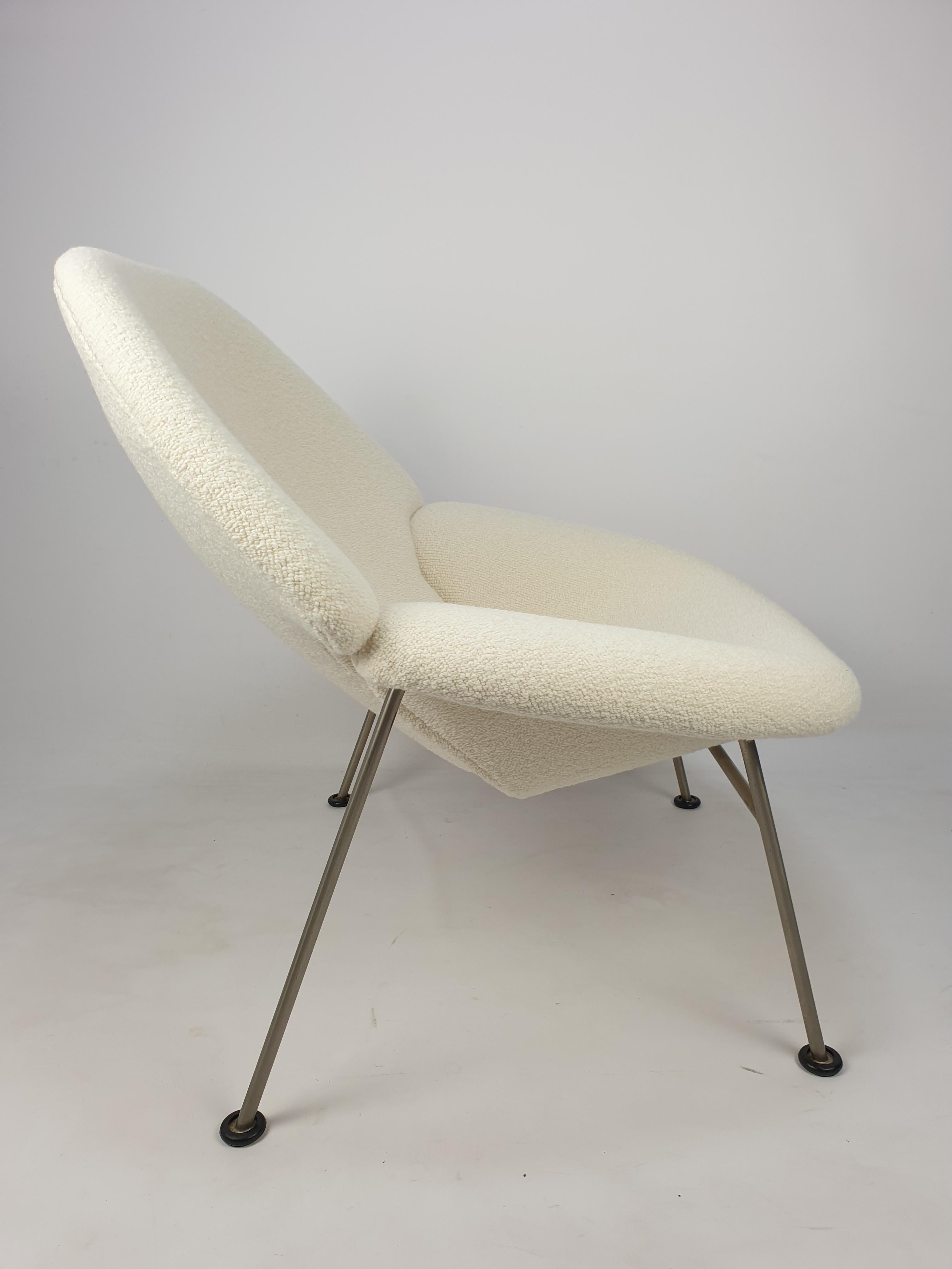 Woven Mid Century F555 Chair by Pierre Paulin for Artifort, 1960s For Sale