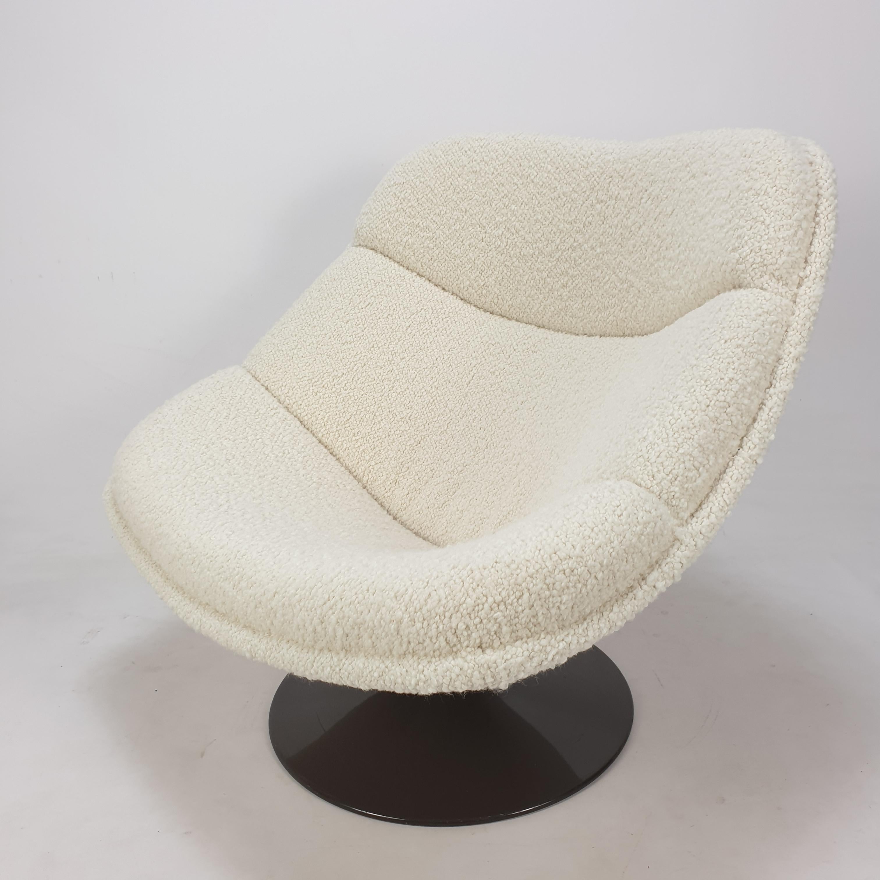 Mid Century F557 Lounge Chair Set by Pierre Paulin for Artifort, 1960s 3