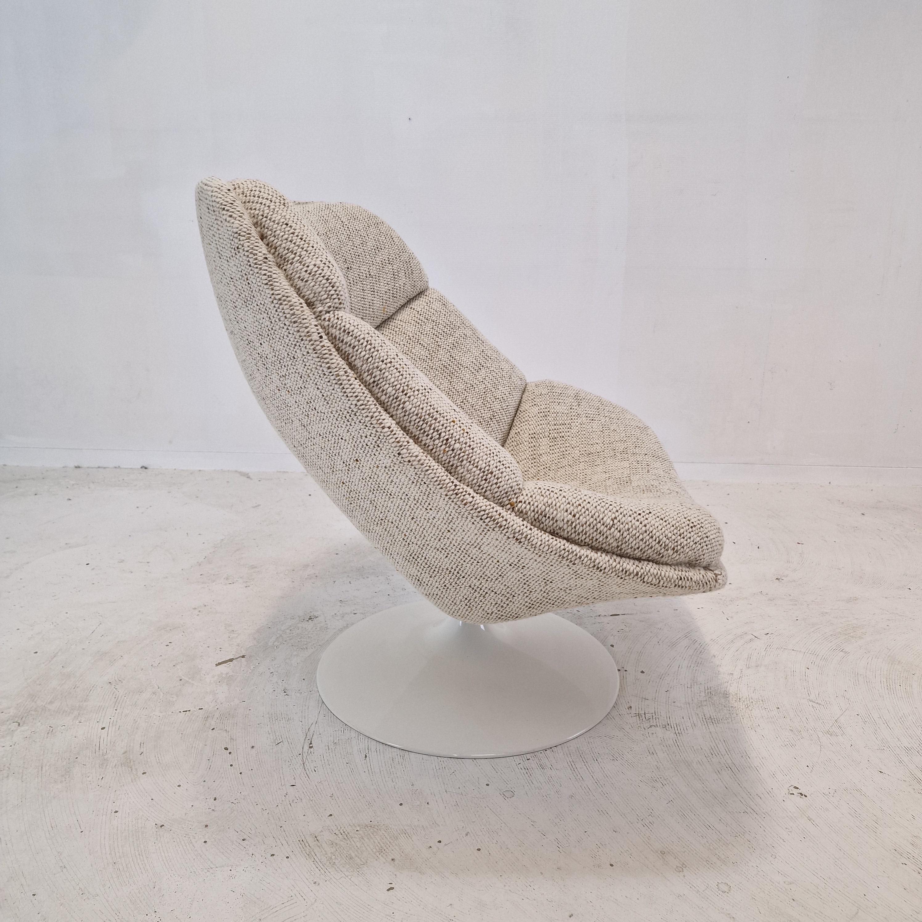 Fabric Midcentury F557 Lounge Chair Set by Pierre Paulin for Artifort, 1960s