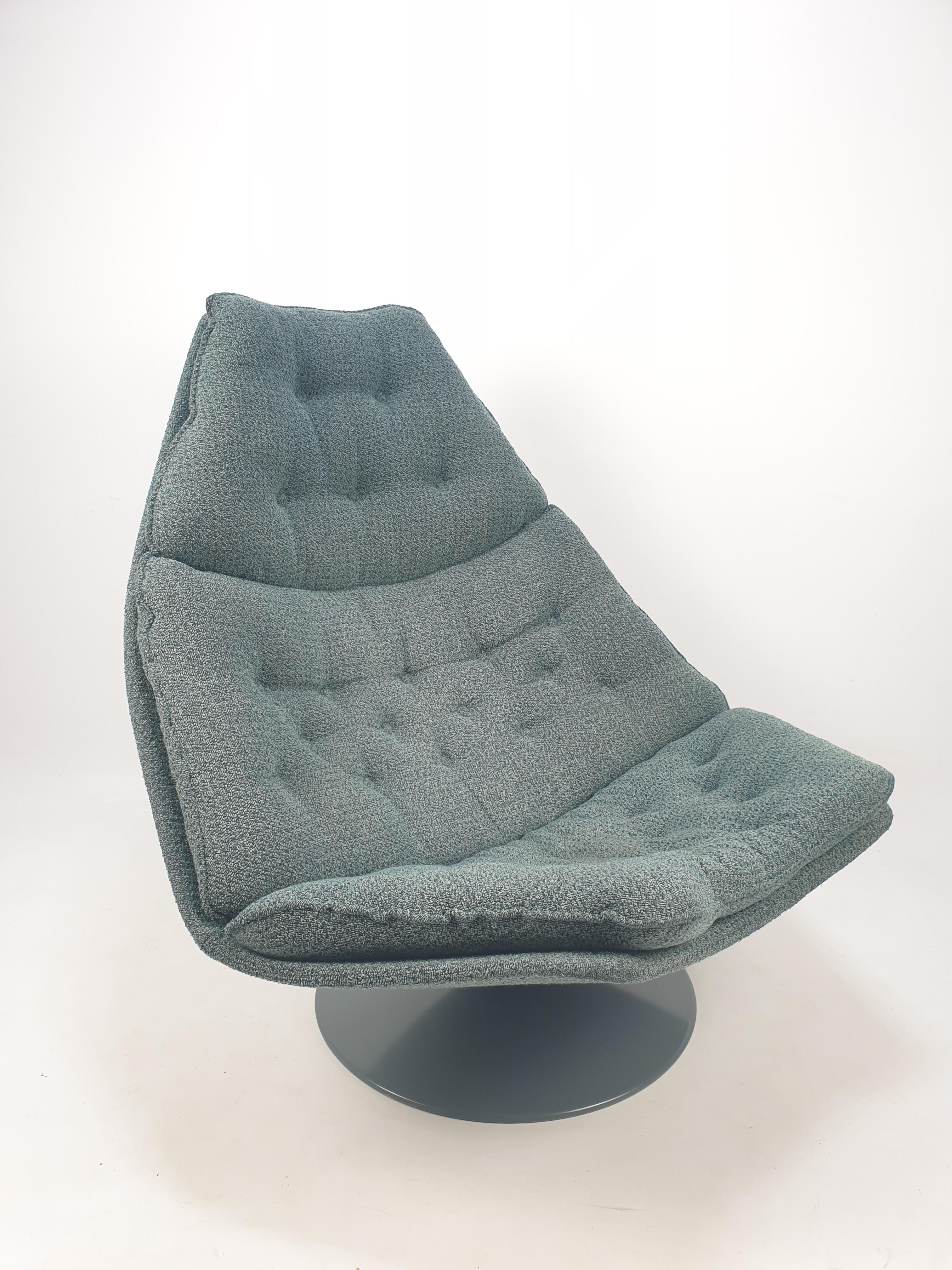 Mid-Century Modern Mid Century F588 Lounge Chair by Geoffrey Harcourt for Artifort, 1960s