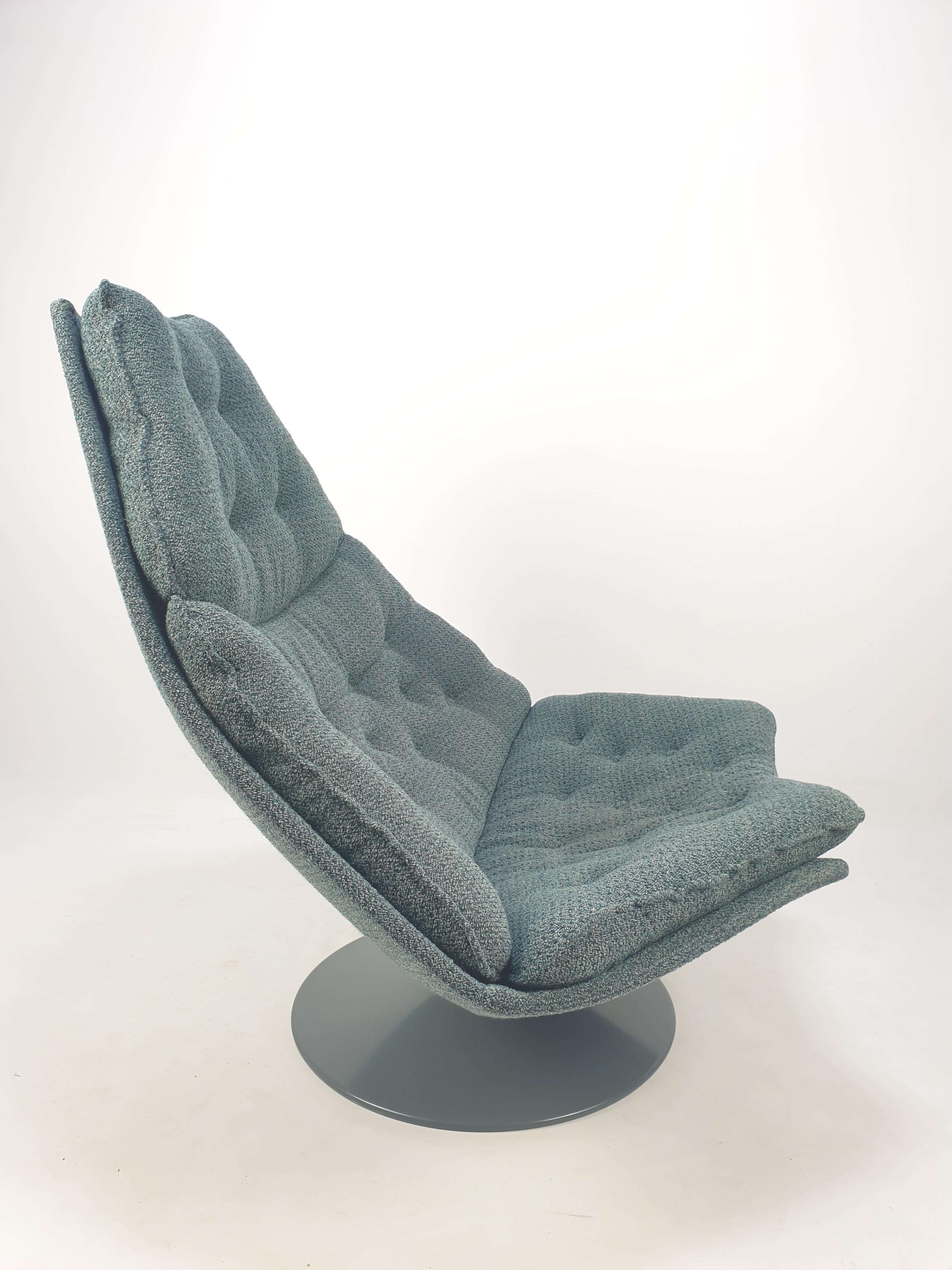Mid-20th Century Mid Century F588 Lounge Chair by Geoffrey Harcourt for Artifort, 1960s