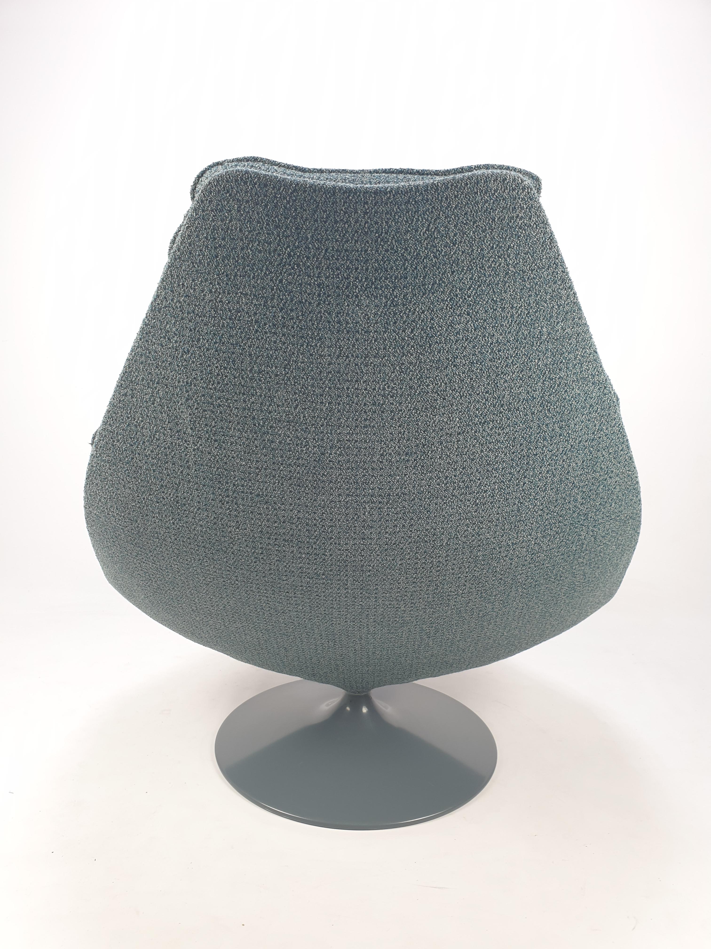 Fabric Mid Century F588 Lounge Chair by Geoffrey Harcourt for Artifort, 1960s