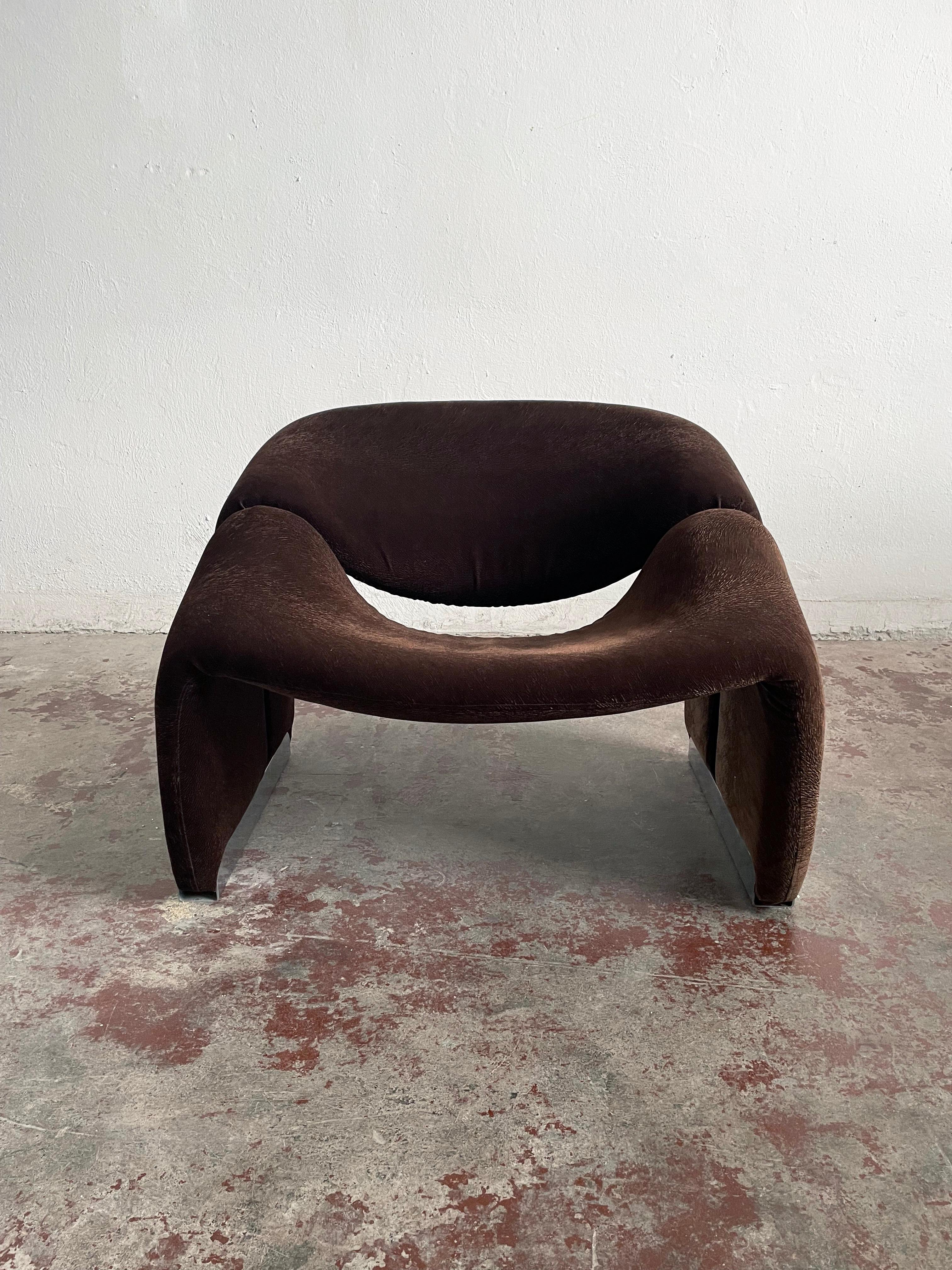 Mid Century F598 Groovy Chair by Pierre Paulin for Artifort, 1970s ...