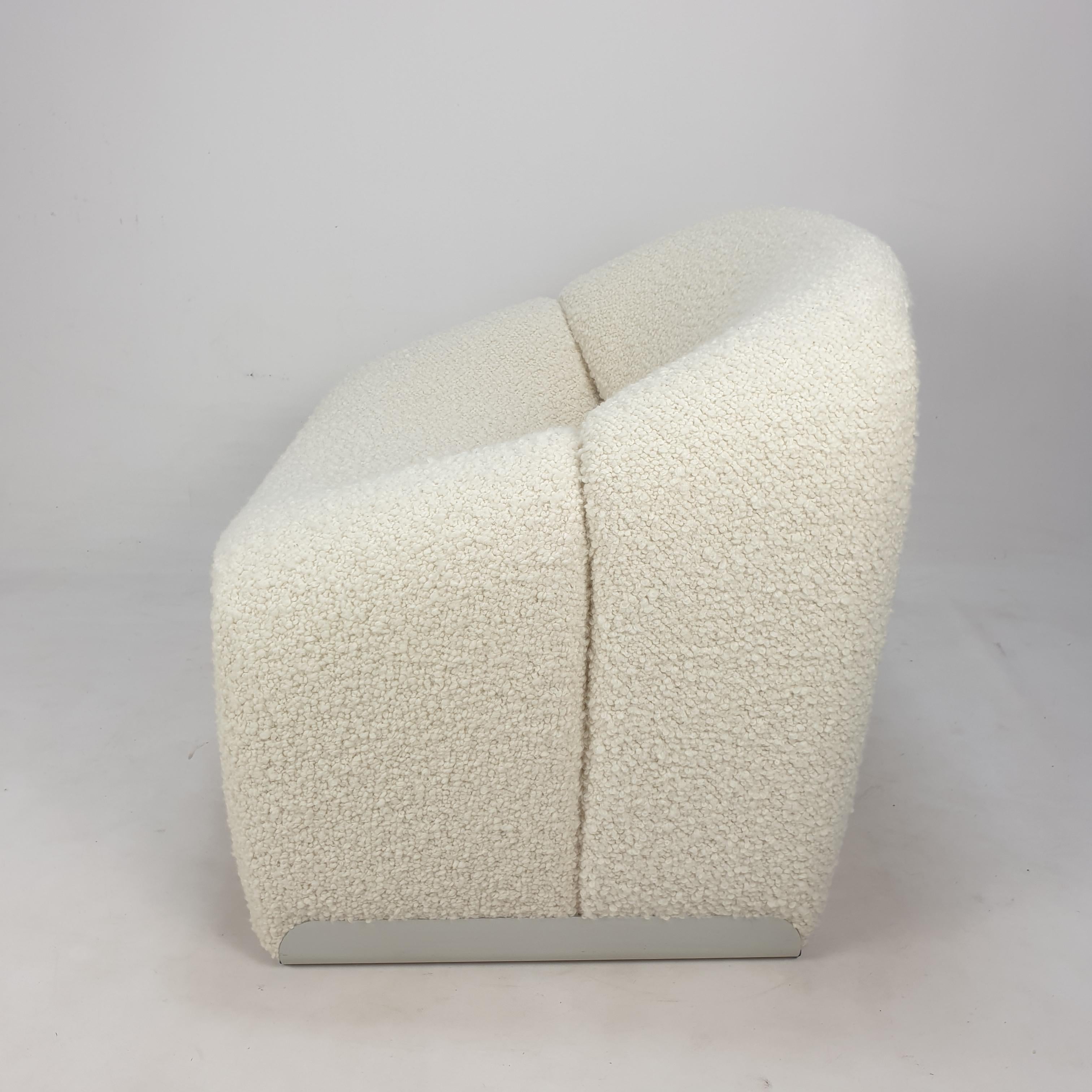 Woven Mid-Century F598 Groovy Chair by Pierre Paulin for Artifort, 1980s