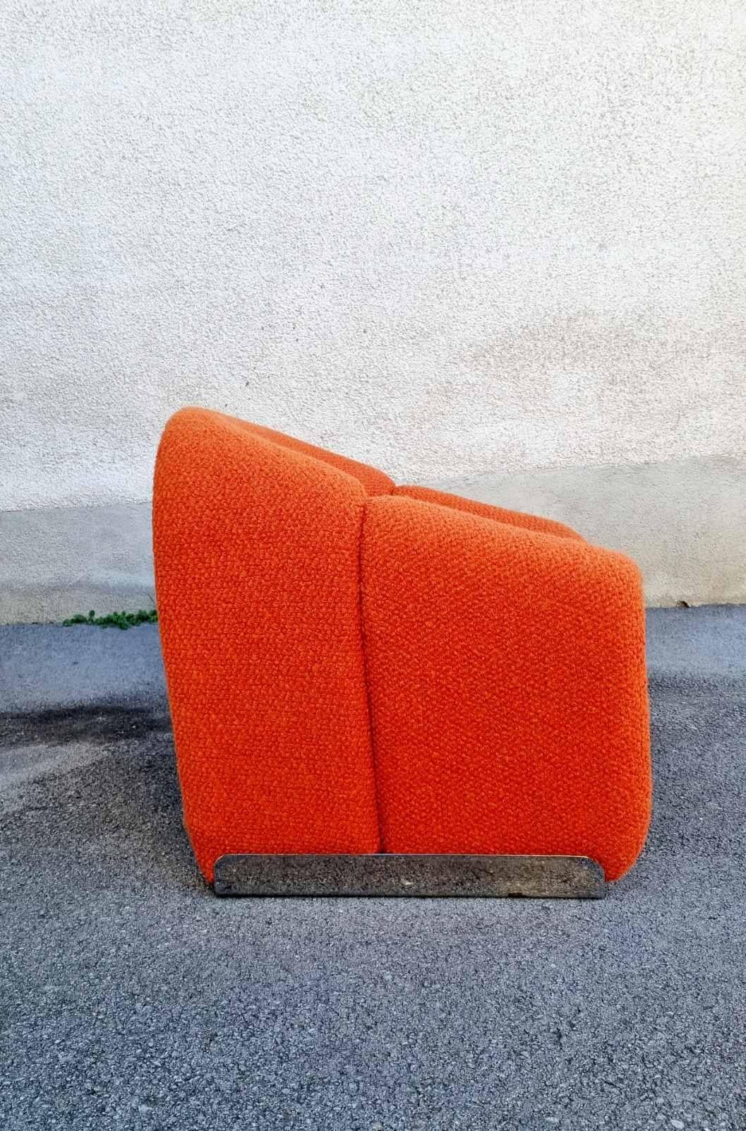 Sedia 'M' di metà secolo F598 Groovy Design di Pierre Paulin, anni '80 in vendita 4