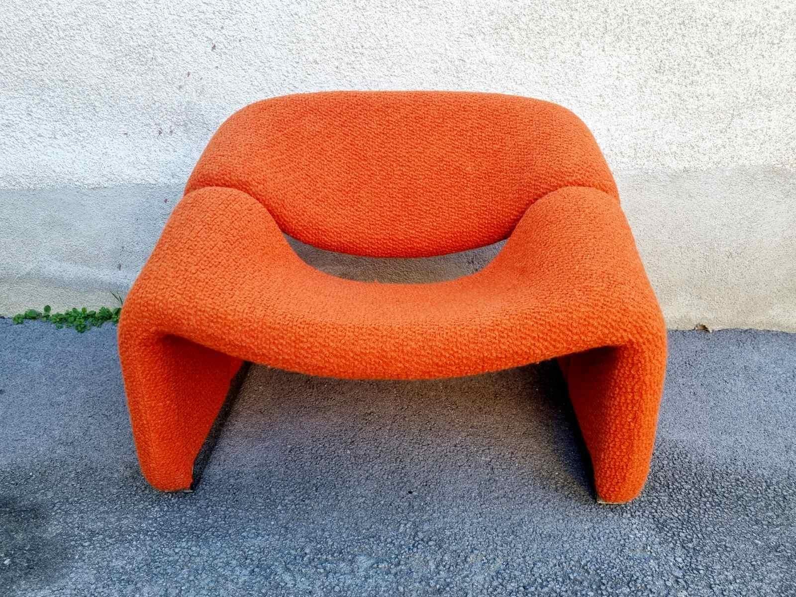 Sloveno Sedia 'M' di metà secolo F598 Groovy Design di Pierre Paulin, anni '80 in vendita