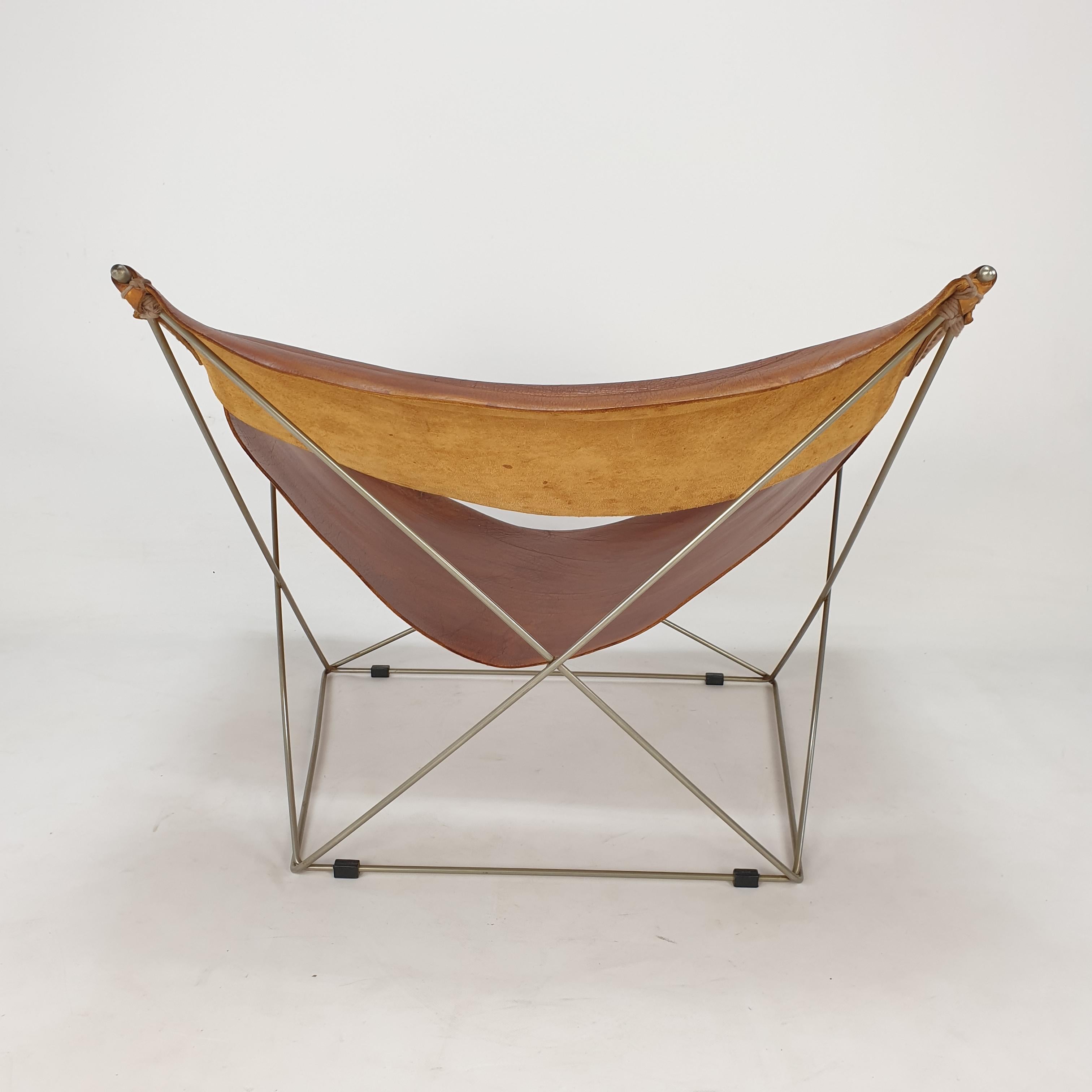 Mid-20th Century Mid Century F675 Butterfly Chair by Pierre Paulin for Artifort, 1960s