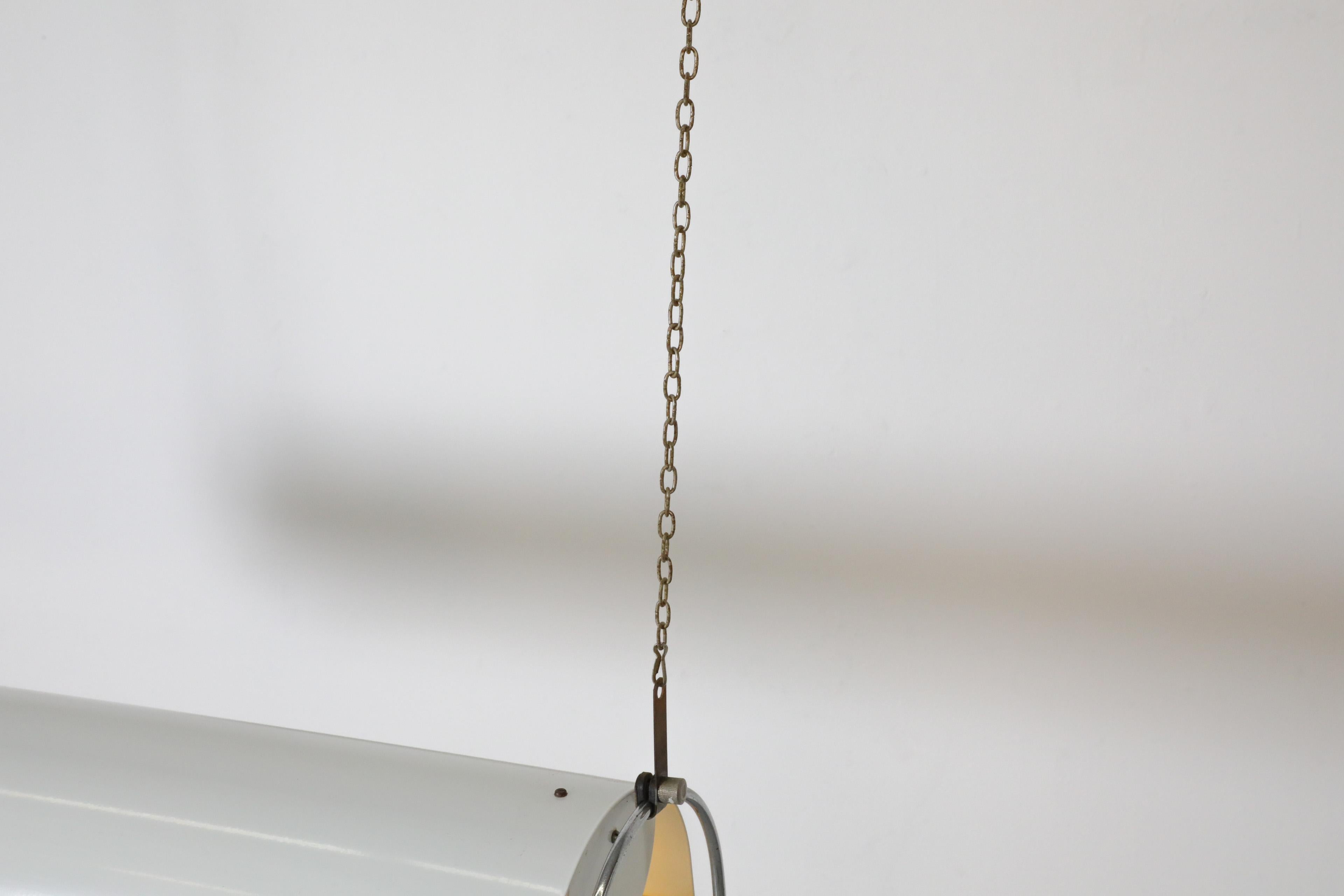 Enameled Mid-Century Fagerhult Industrial Hanging Shop Lamp For Sale