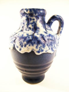 Mid Century Fat Lava Glaze Keramik Vase/Krug - West Deutschland - CIRCA 1950's