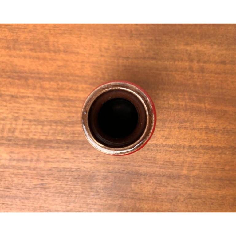 Vaso WGP in ceramica lavica grassa di metà secolo di Scheurich, Germania Ovest, anni '60 in vendita 3