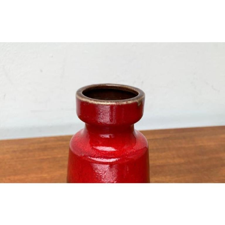 Vaso WGP in ceramica lavica grassa di metà secolo di Scheurich, Germania Ovest, anni '60 in vendita 5