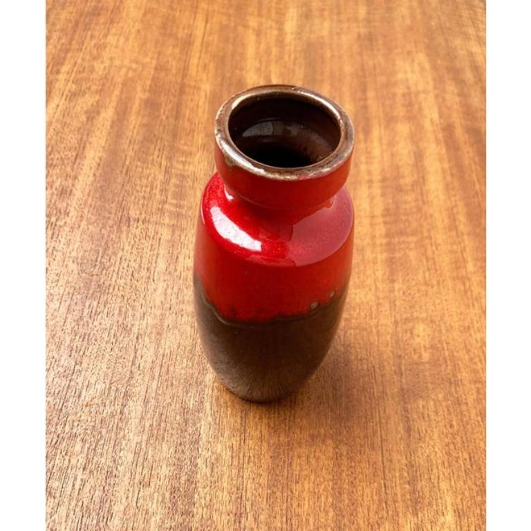 Tedesco Vaso WGP in ceramica lavica grassa di metà secolo di Scheurich, Germania Ovest, anni '60 in vendita