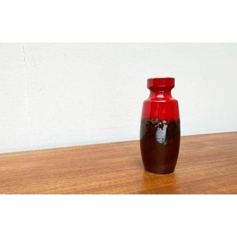 Vaso WGP in ceramica lavica grassa di metà secolo di Scheurich, Germania Ovest, anni '60 In condizioni ottime in vendita a Hamburg, DE