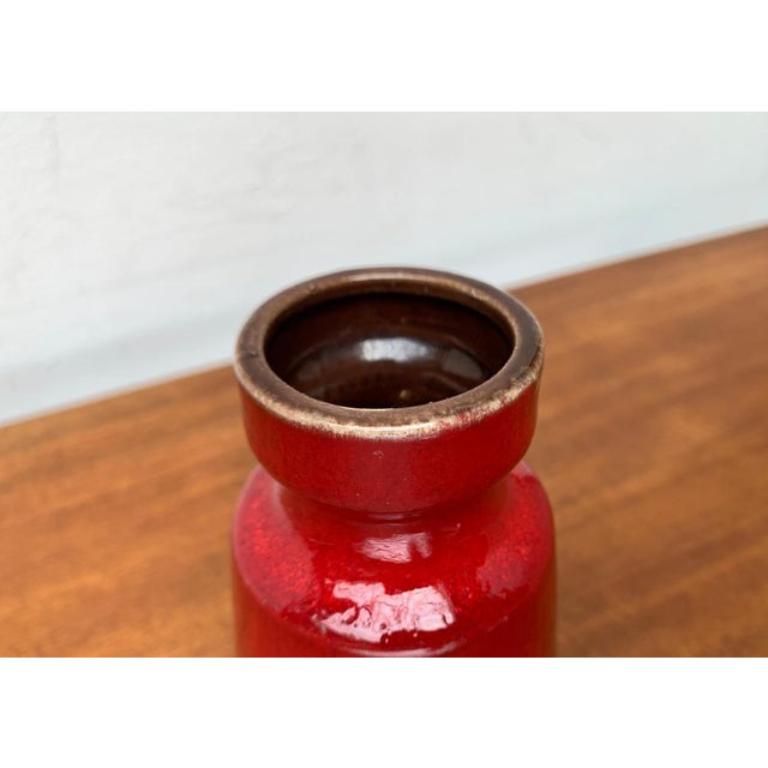 Ceramica Vaso WGP in ceramica lavica grassa di metà secolo di Scheurich, Germania Ovest, anni '60 in vendita