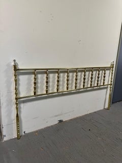 Mid Century Faux Bamboo King Headboard