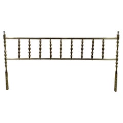 Mid Century Faux Bamboo King Headboard