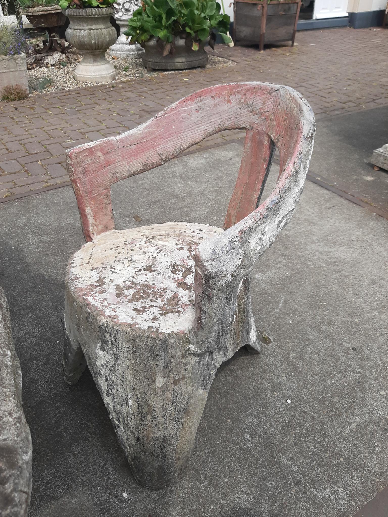 stone garden chairs