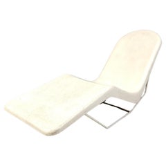 Mid century fiberglass chaise longue, 1960s