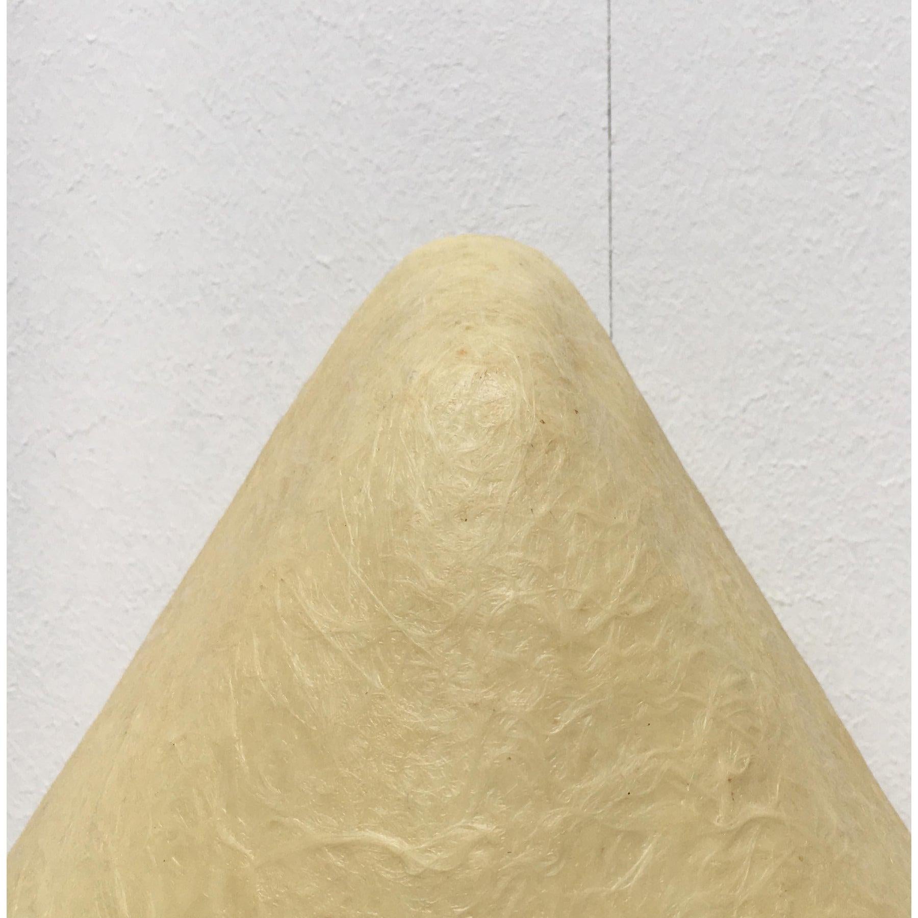 Lampada da soffitto in fibra di vetro di metà secolo, anni '60 in vendita 3