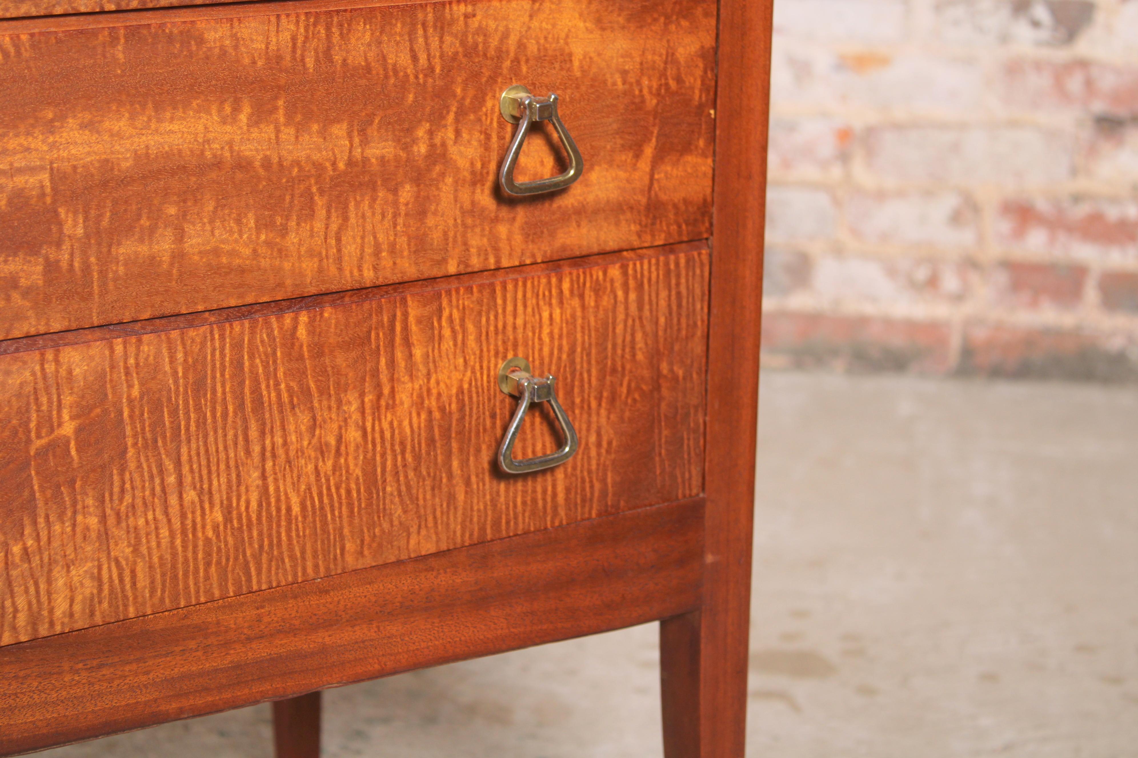 Rosewood Mid Century Fiddleback Mahogany Sideboard by John Herbert for Younger