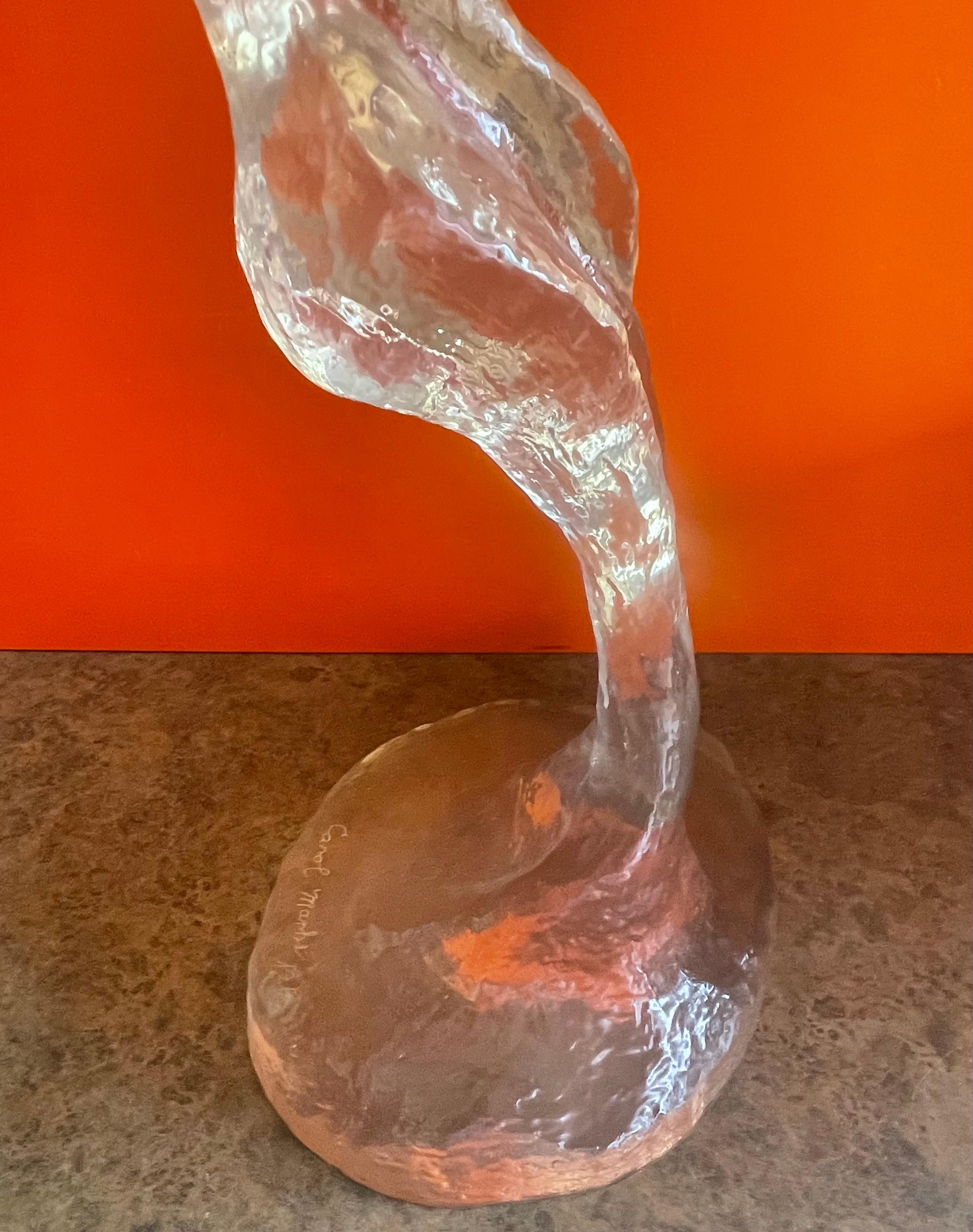 Mid-Century Figural Lucite Sculpture by Carol Marks For Sale 4