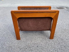 Midcentury Finest Aksel Kjersgaards Teak Magazine Rack, for Salin Møbler, 1960s