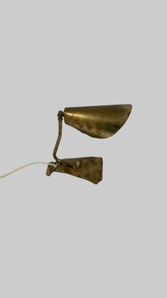 Mid-Century Finnish Brass Desk Lamp by Valinte Oy